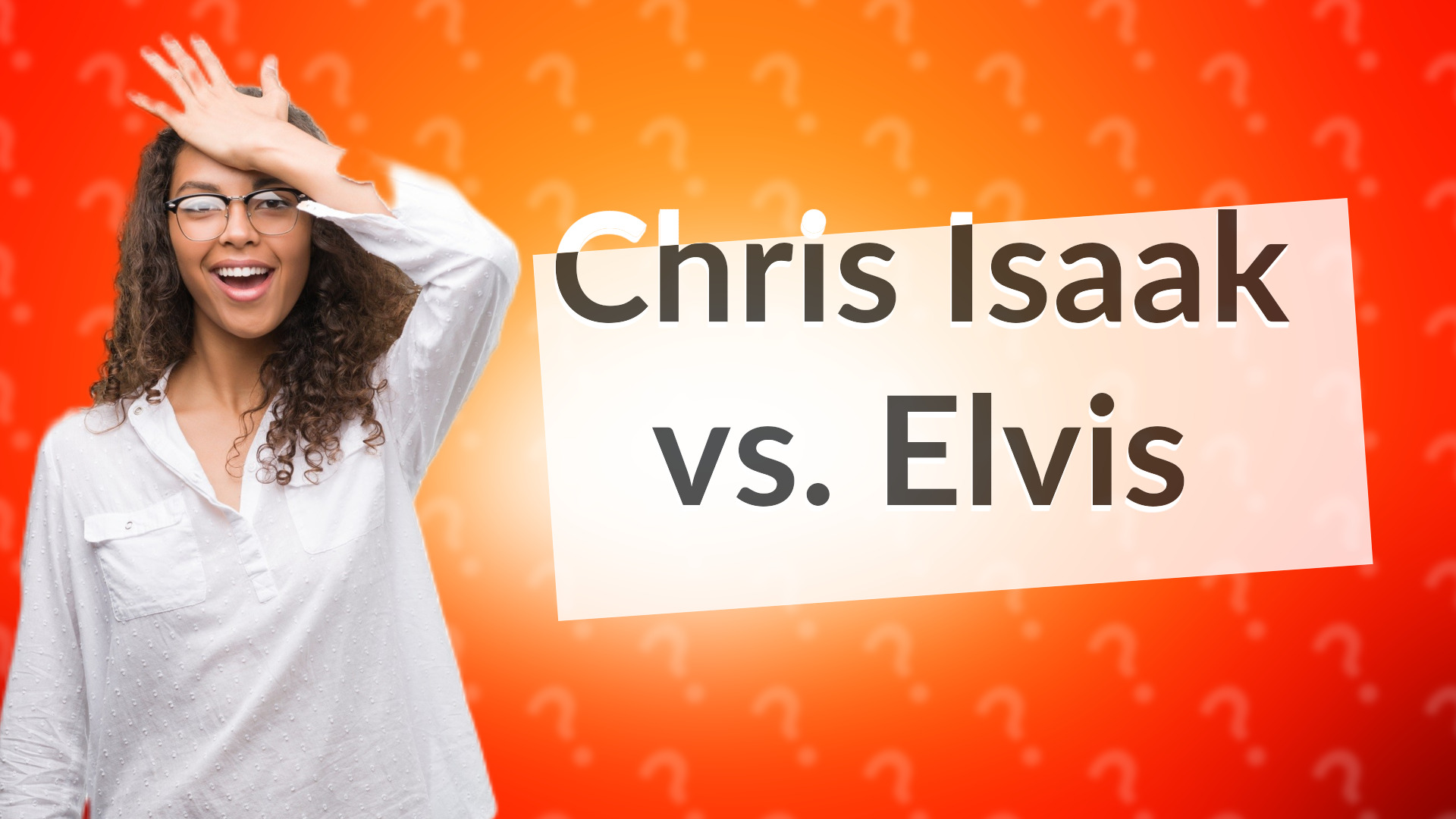 Chris Isaak vs. Elvis