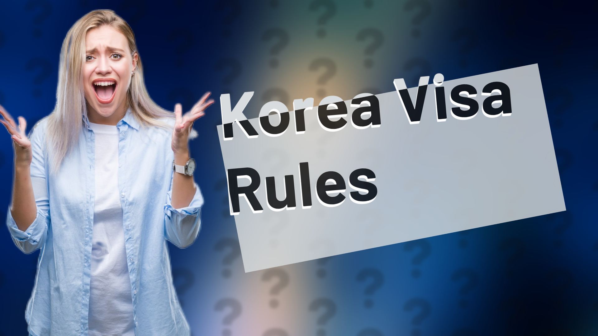 Korea Visa Rules
