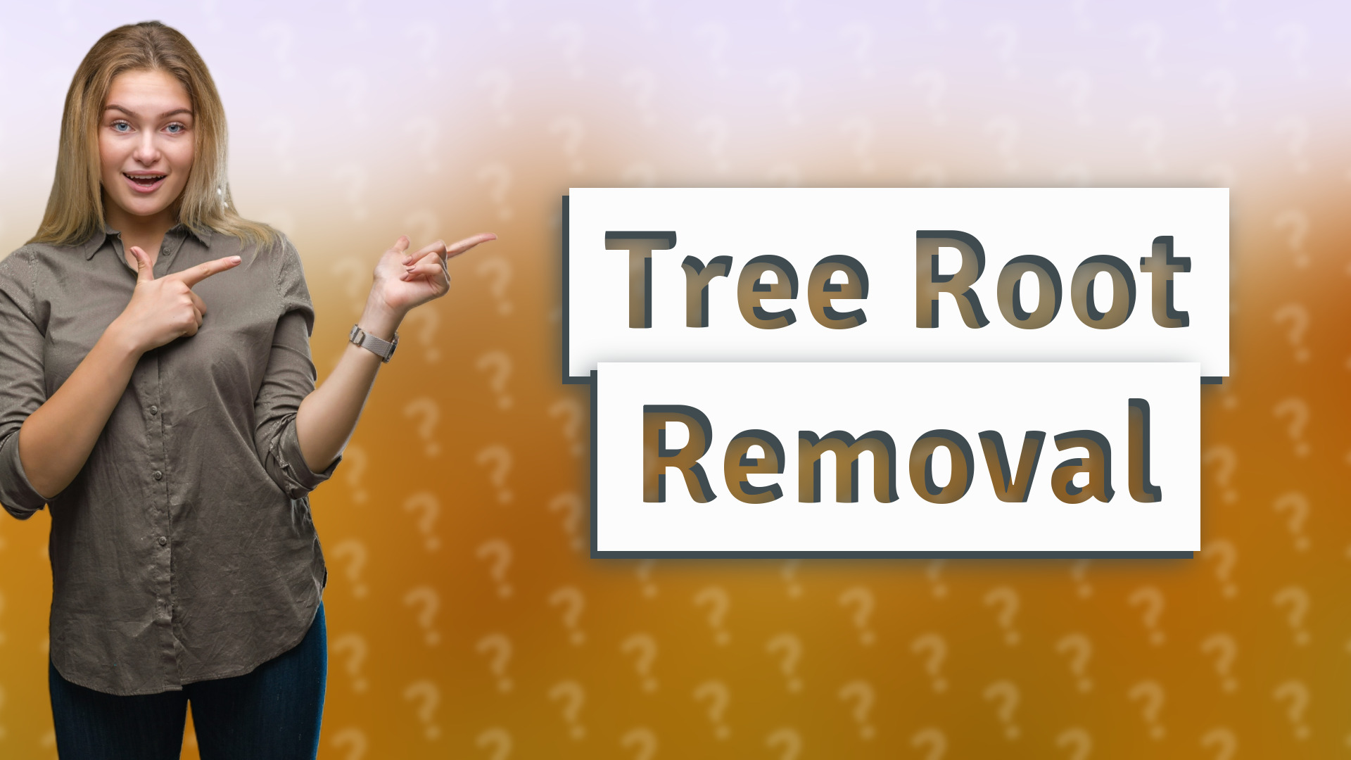 Tree Root Removal