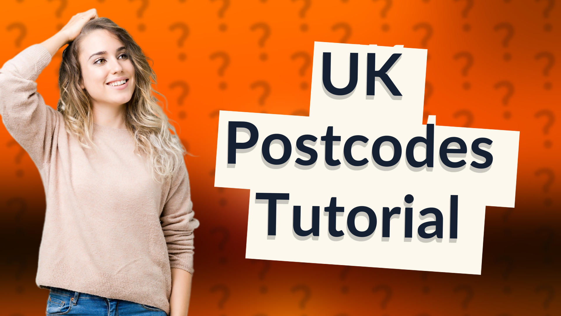 UK Postcodes Tutorial