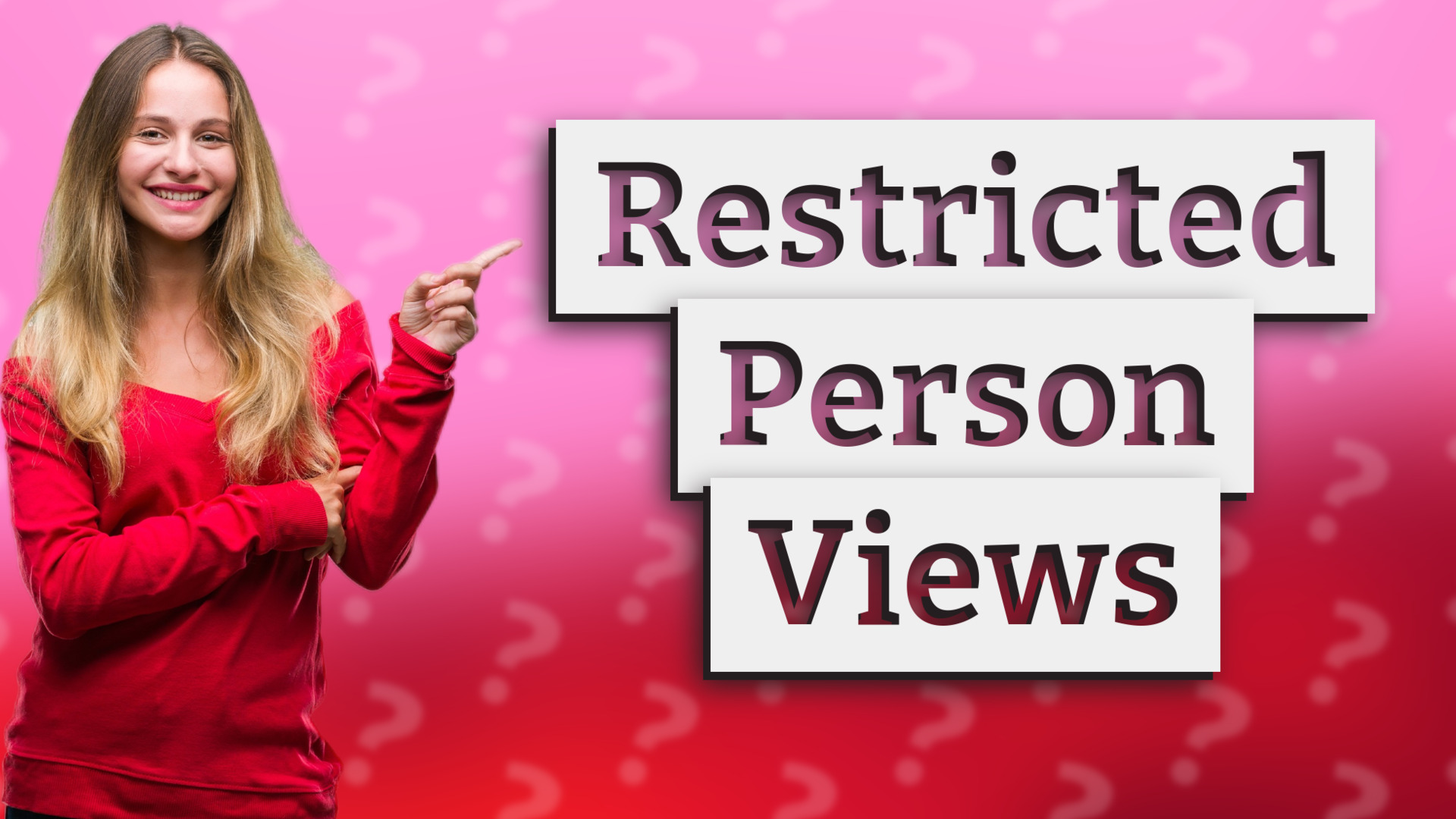 Restricted Person Views