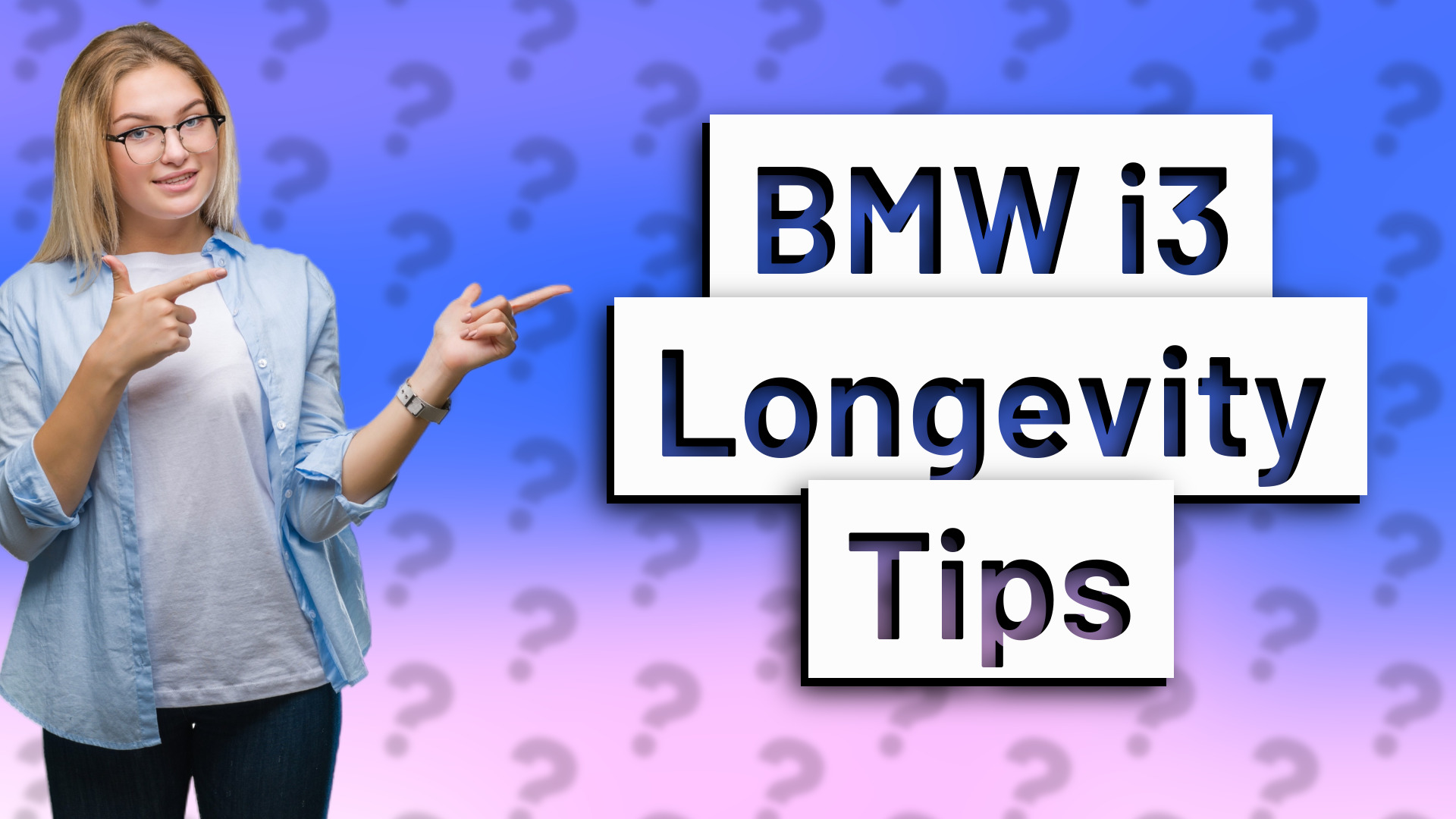 BMW i3 Longevity Tips