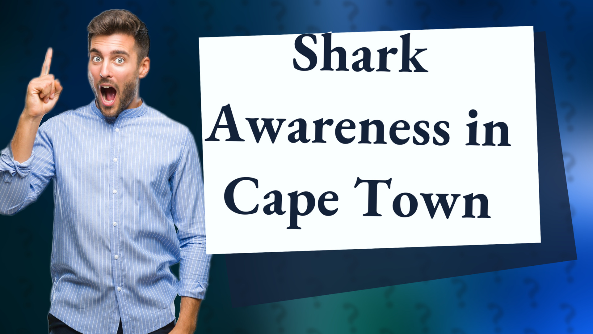 Shark Awareness in Cape Town
