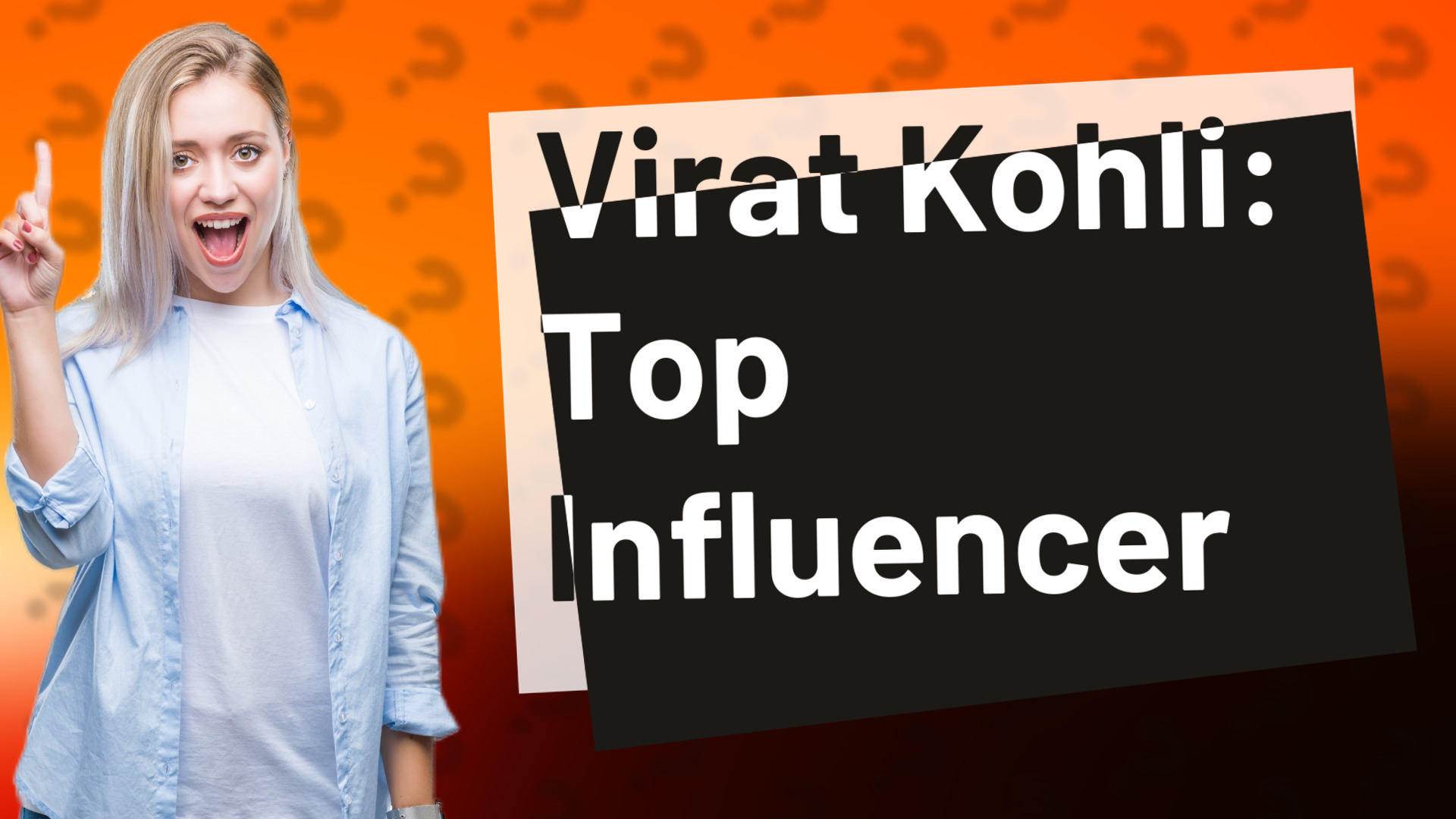 Virat Kohli: Top Influencer
