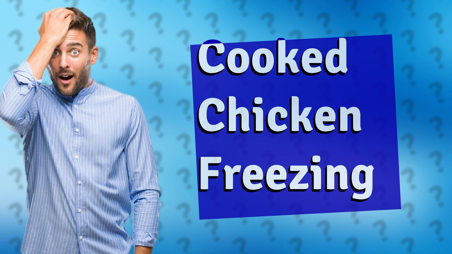 Cooked Chicken Freezing