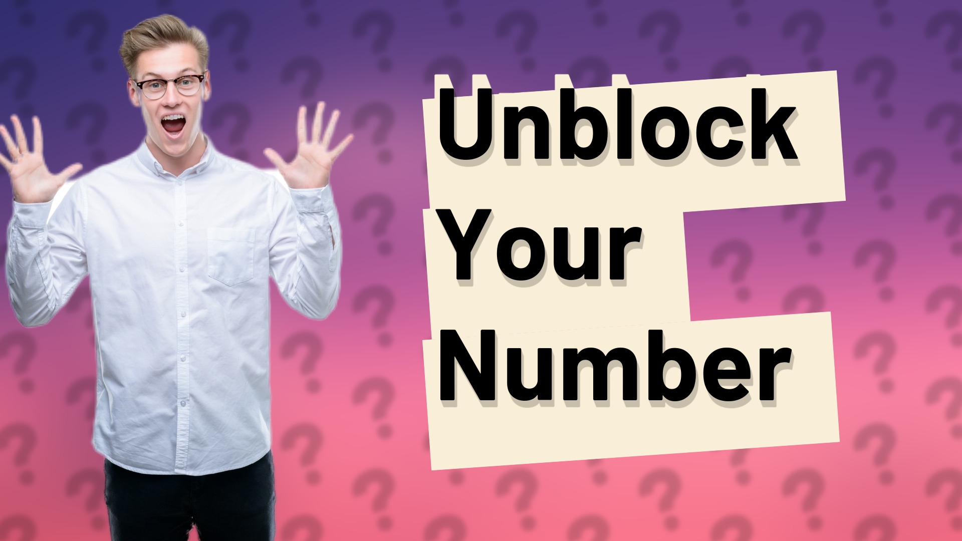 Unblock Your Number