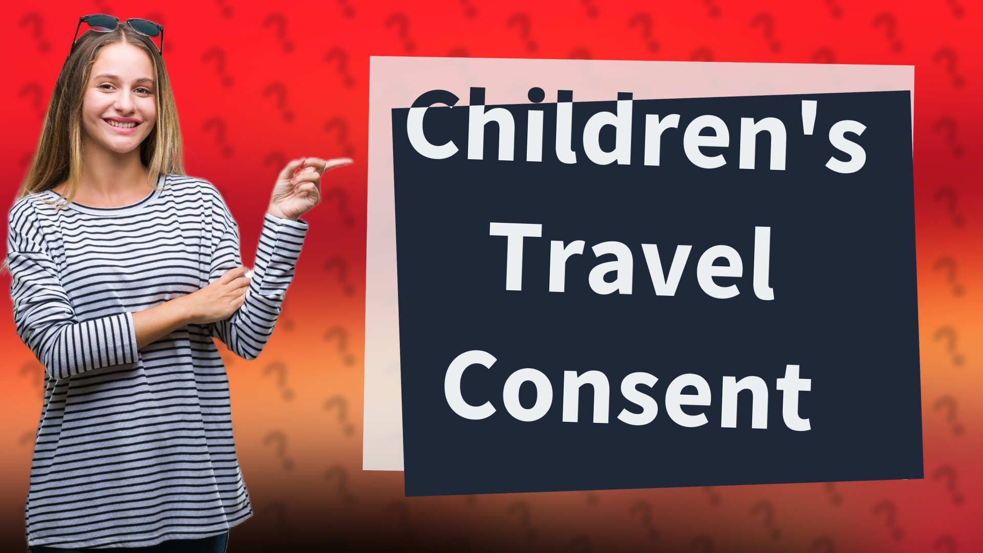 Children's Travel Consent