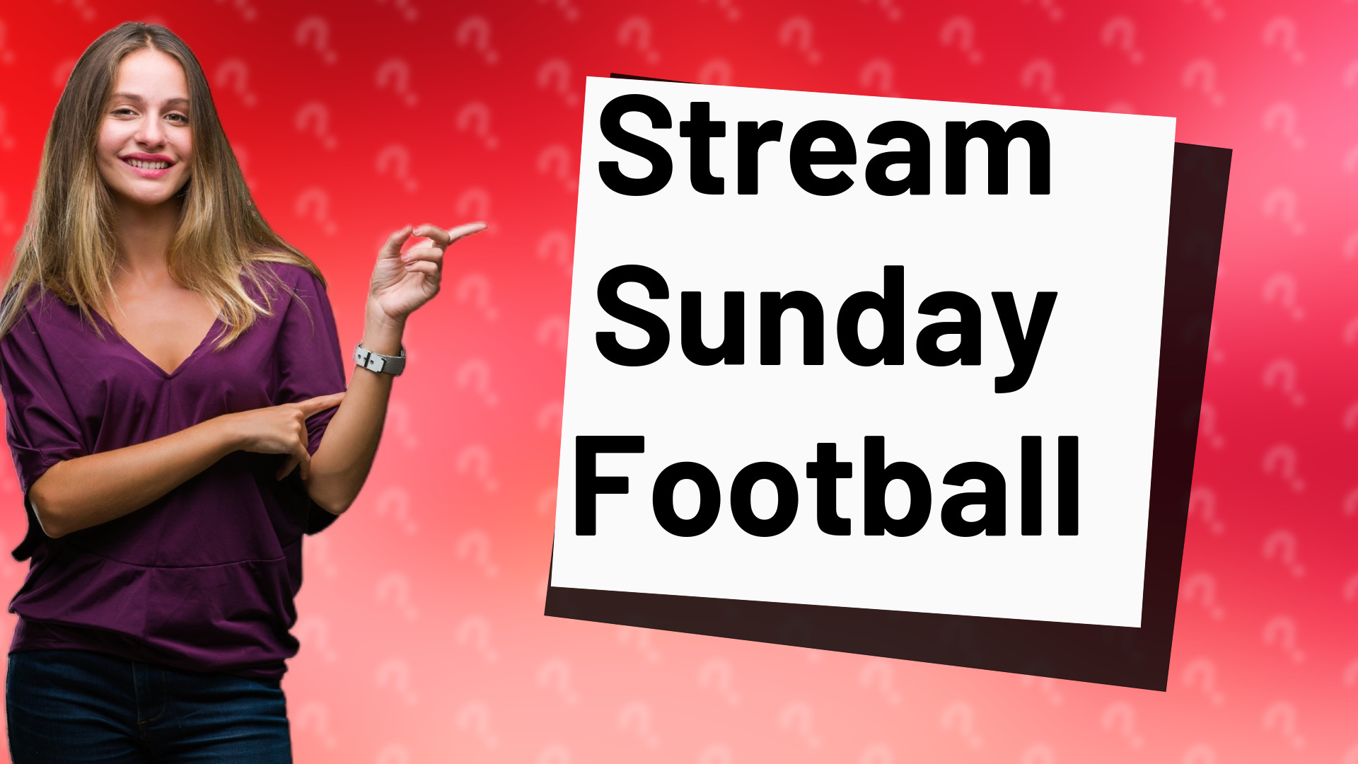 Stream Sunday Football