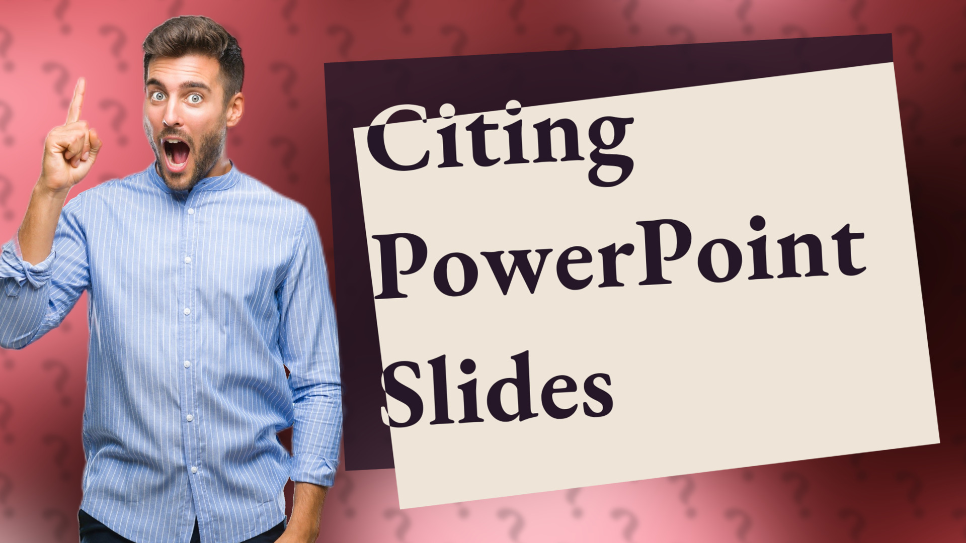 Citing PowerPoint Slides