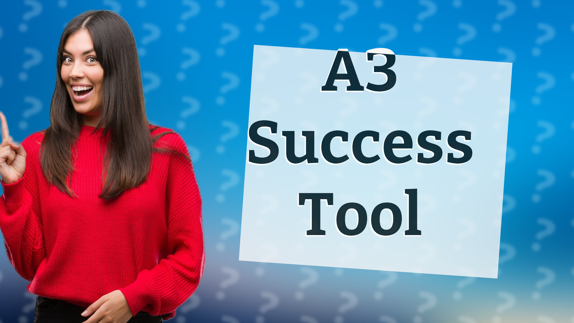 A3 Success Tool
