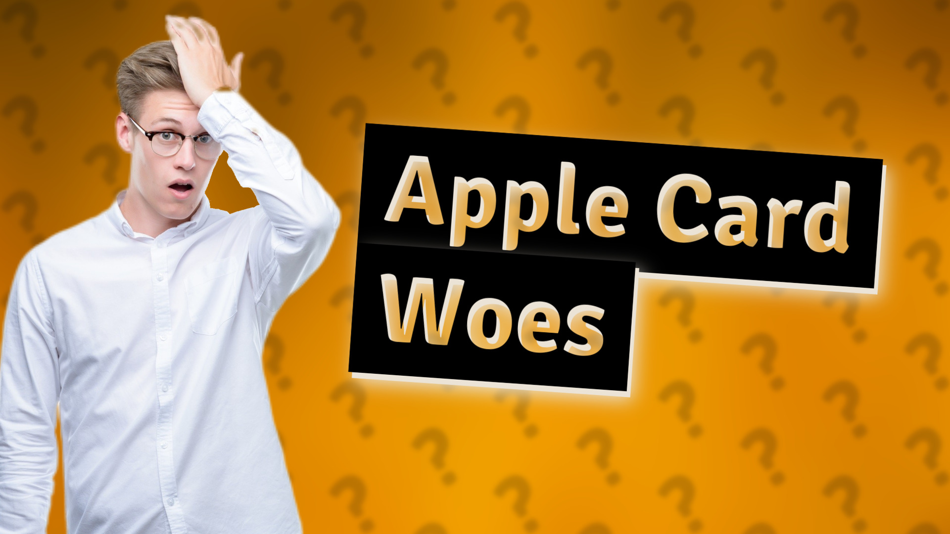 Apple Card Woes