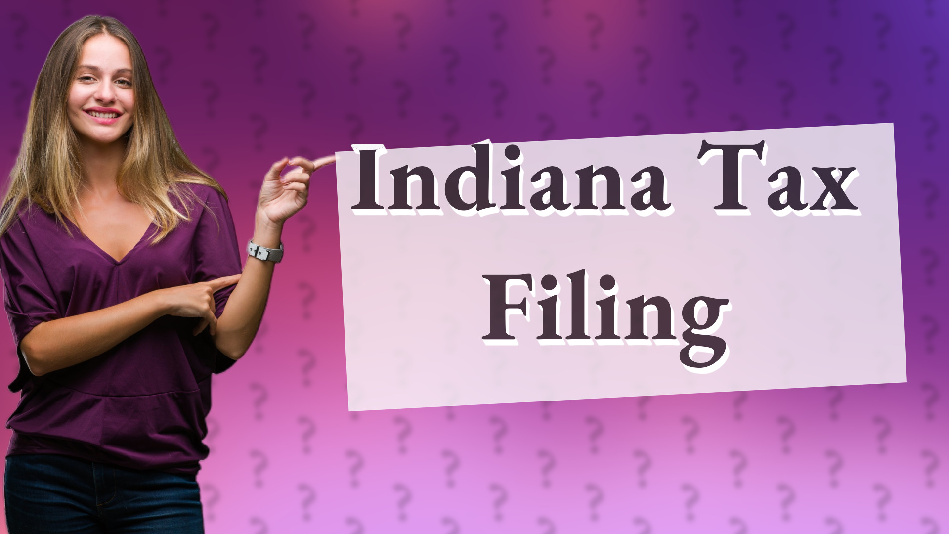 Indiana Tax Filing
