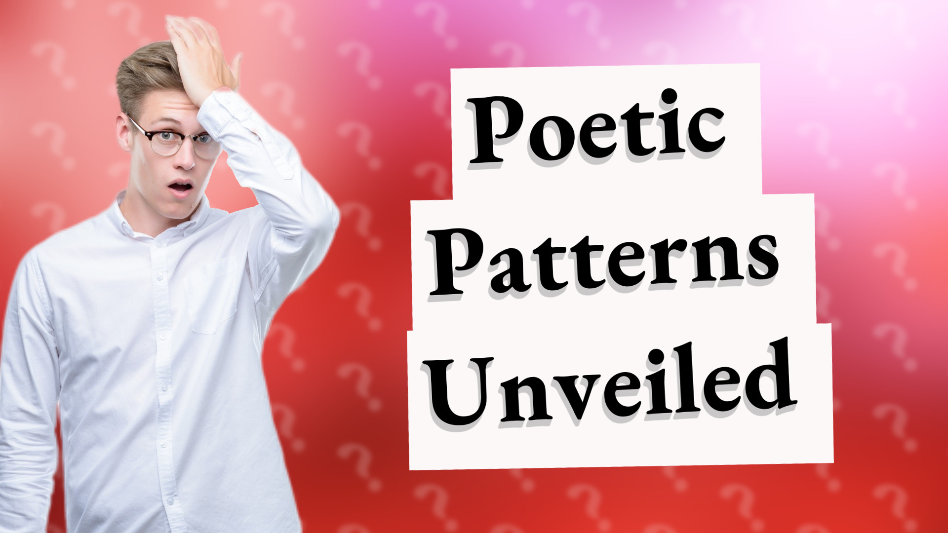 Poetic Patterns Unveiled