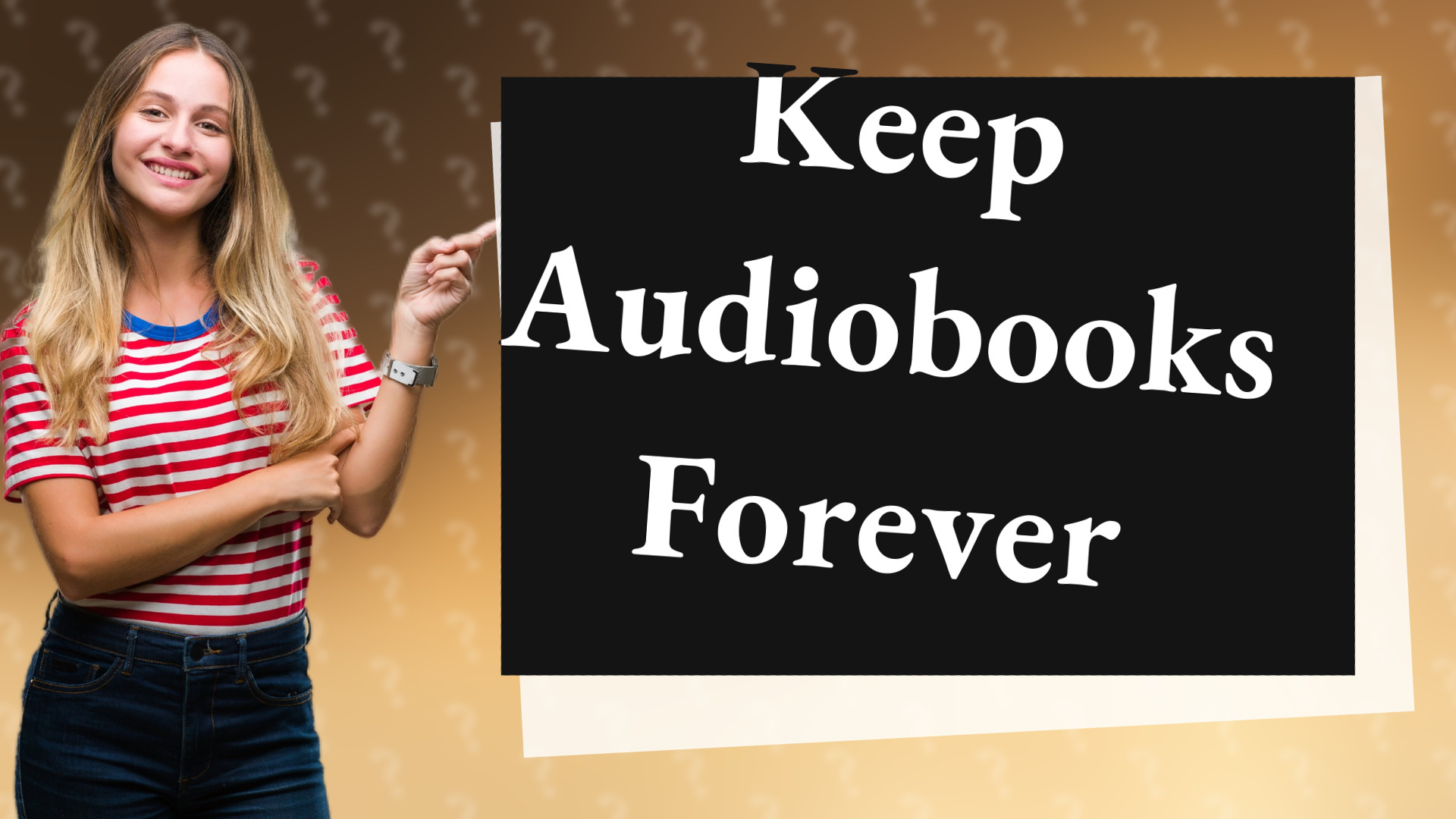 Keep Audiobooks Forever