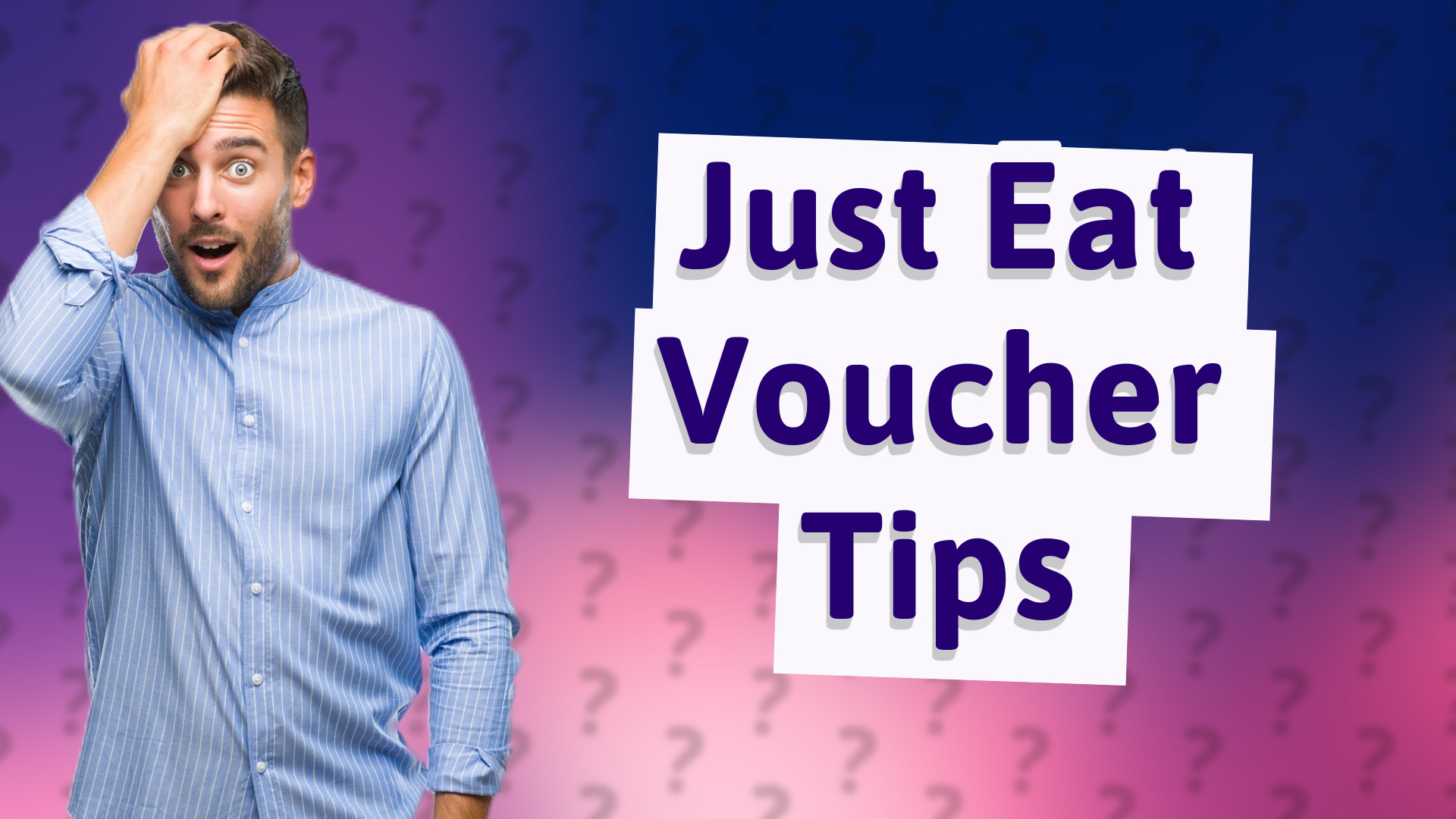Just Eat Voucher Tips