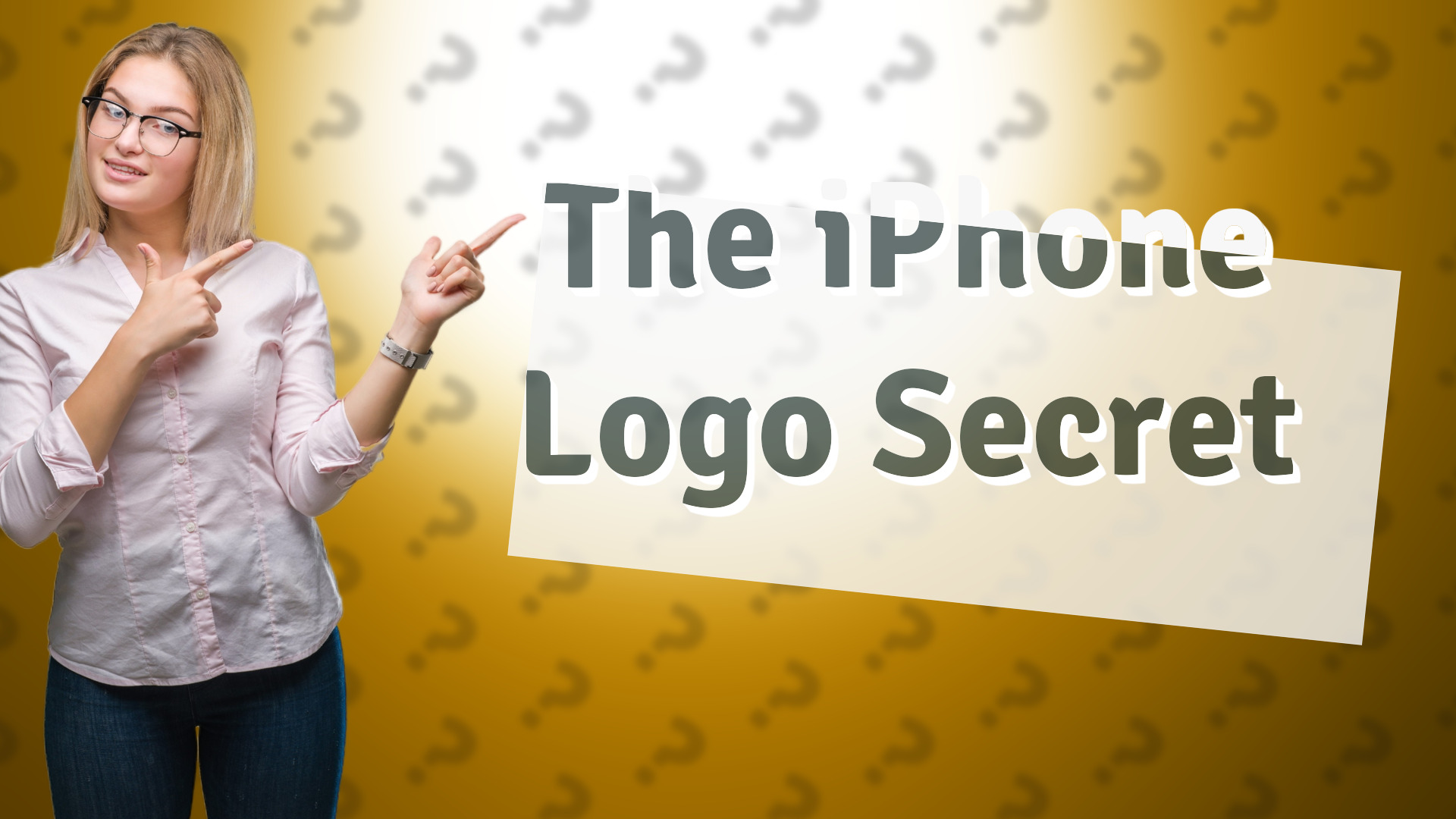 The iPhone Logo Secret
