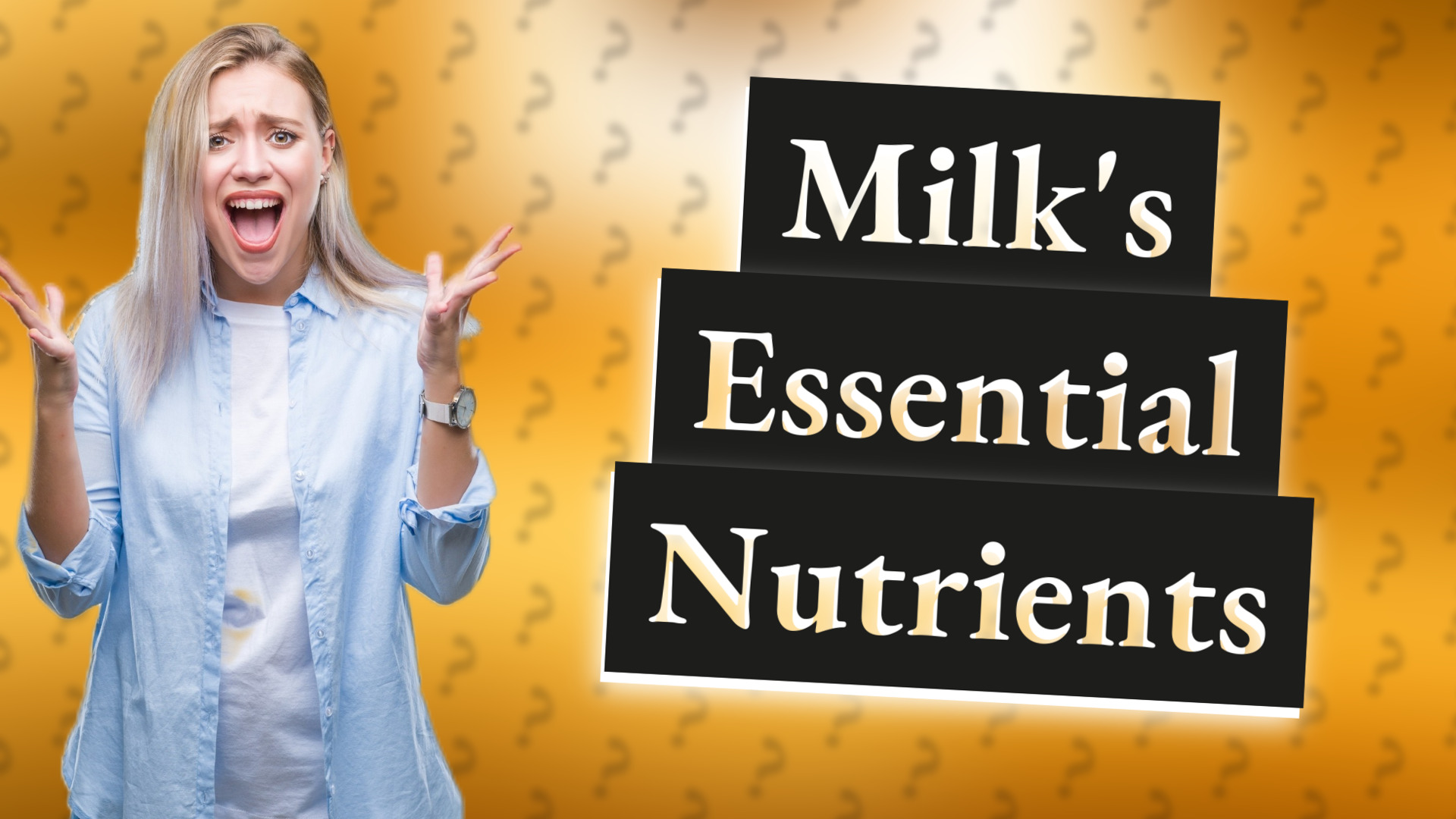 Milk's Essential Nutrients