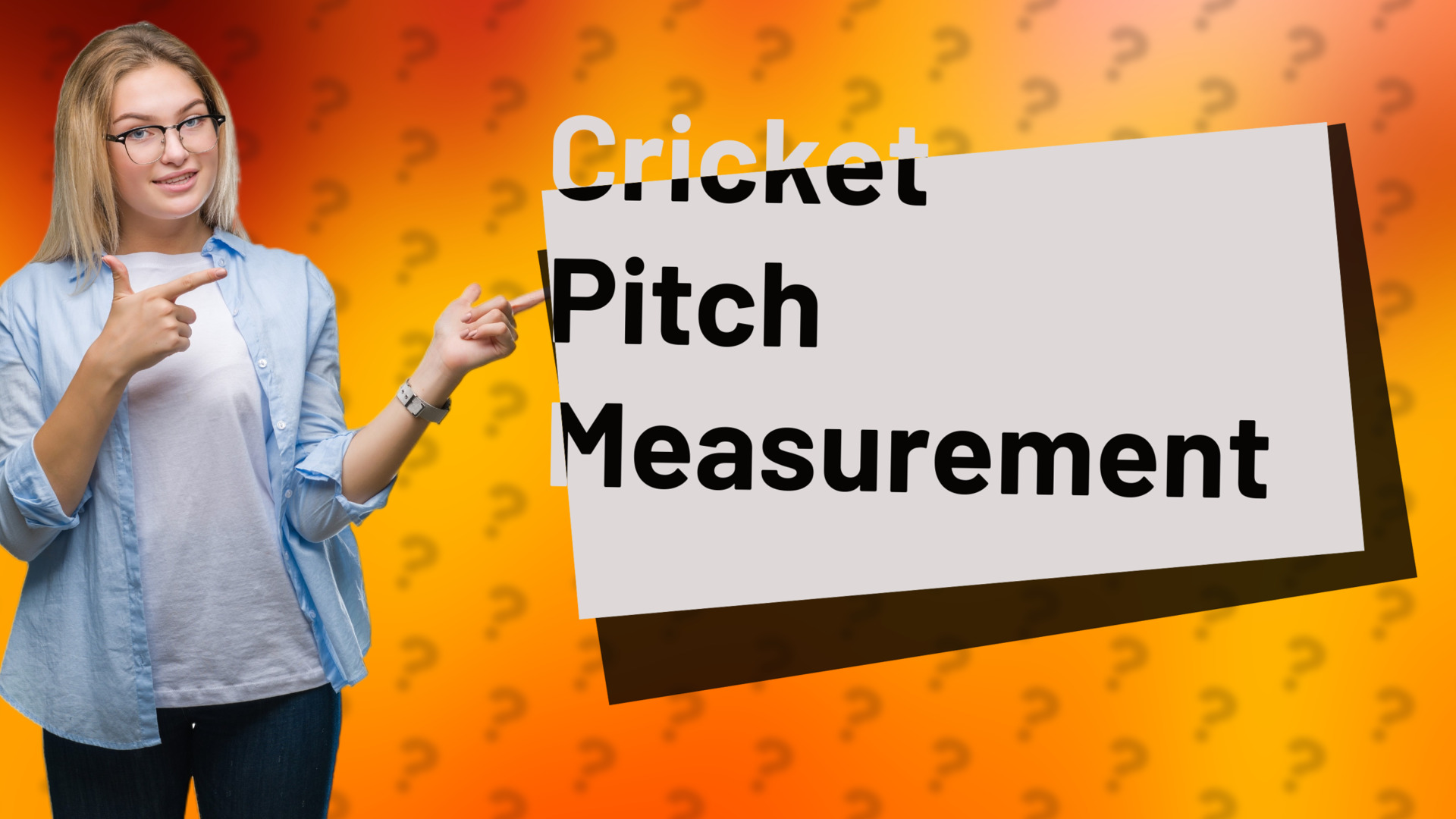Cricket Pitch Measurement