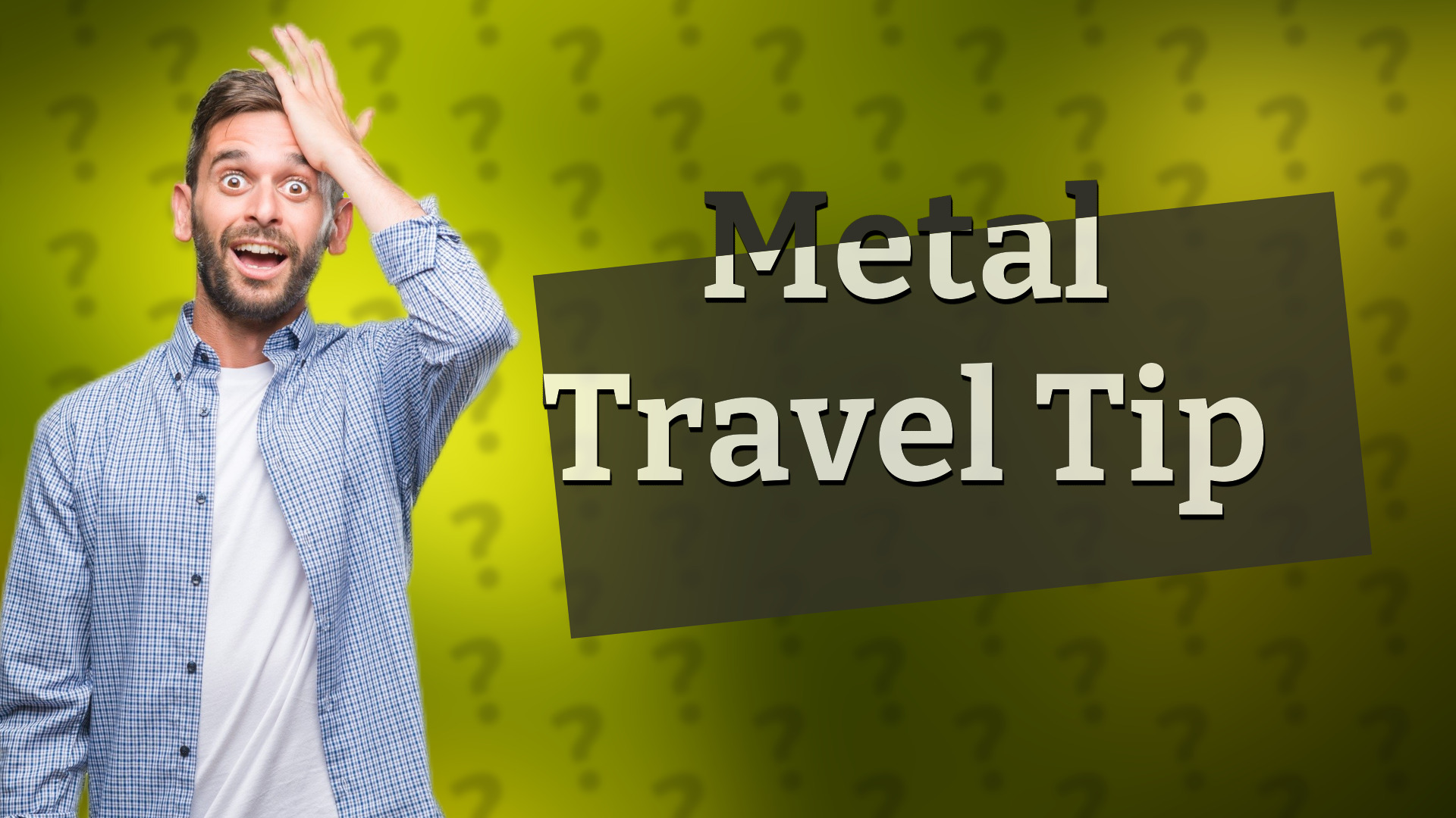 Metal Travel Tip