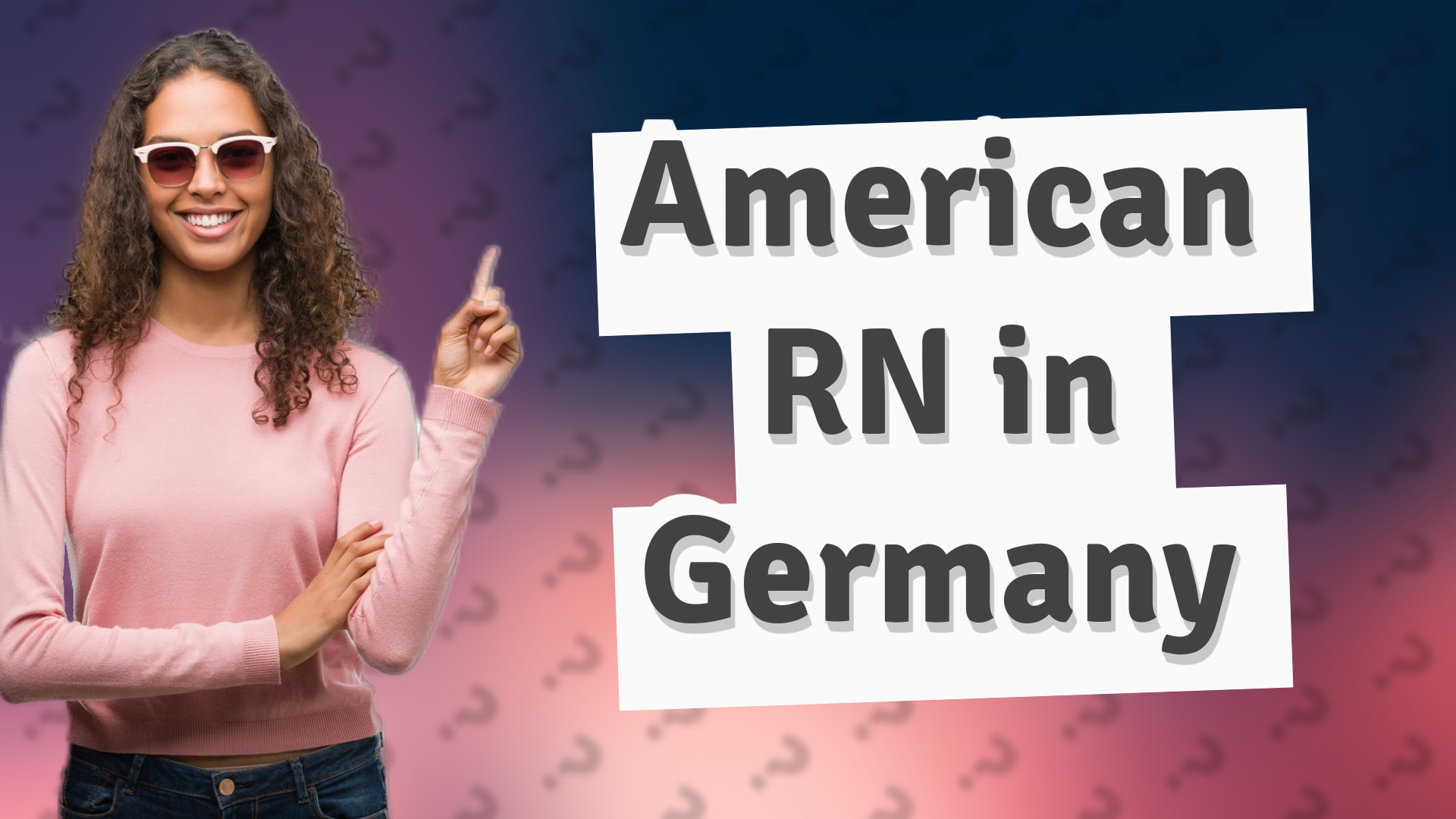 American RN in Germany