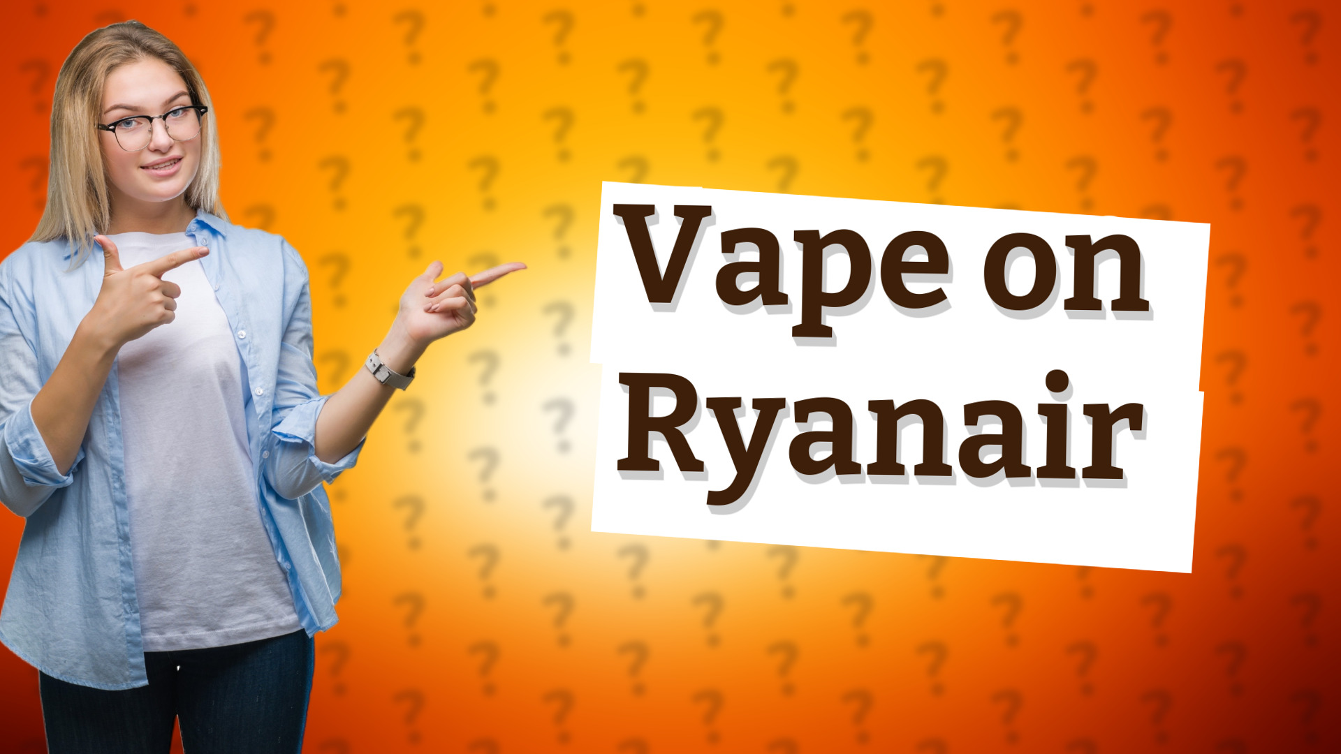 Vape on Ryanair