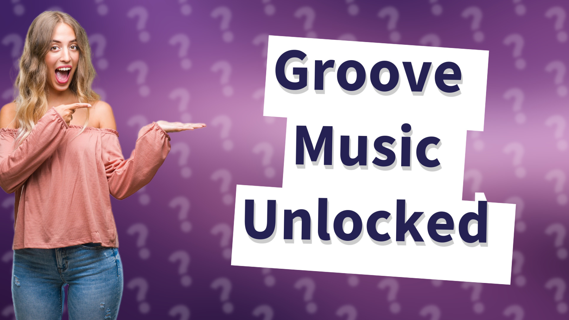 Groove Music Unlocked