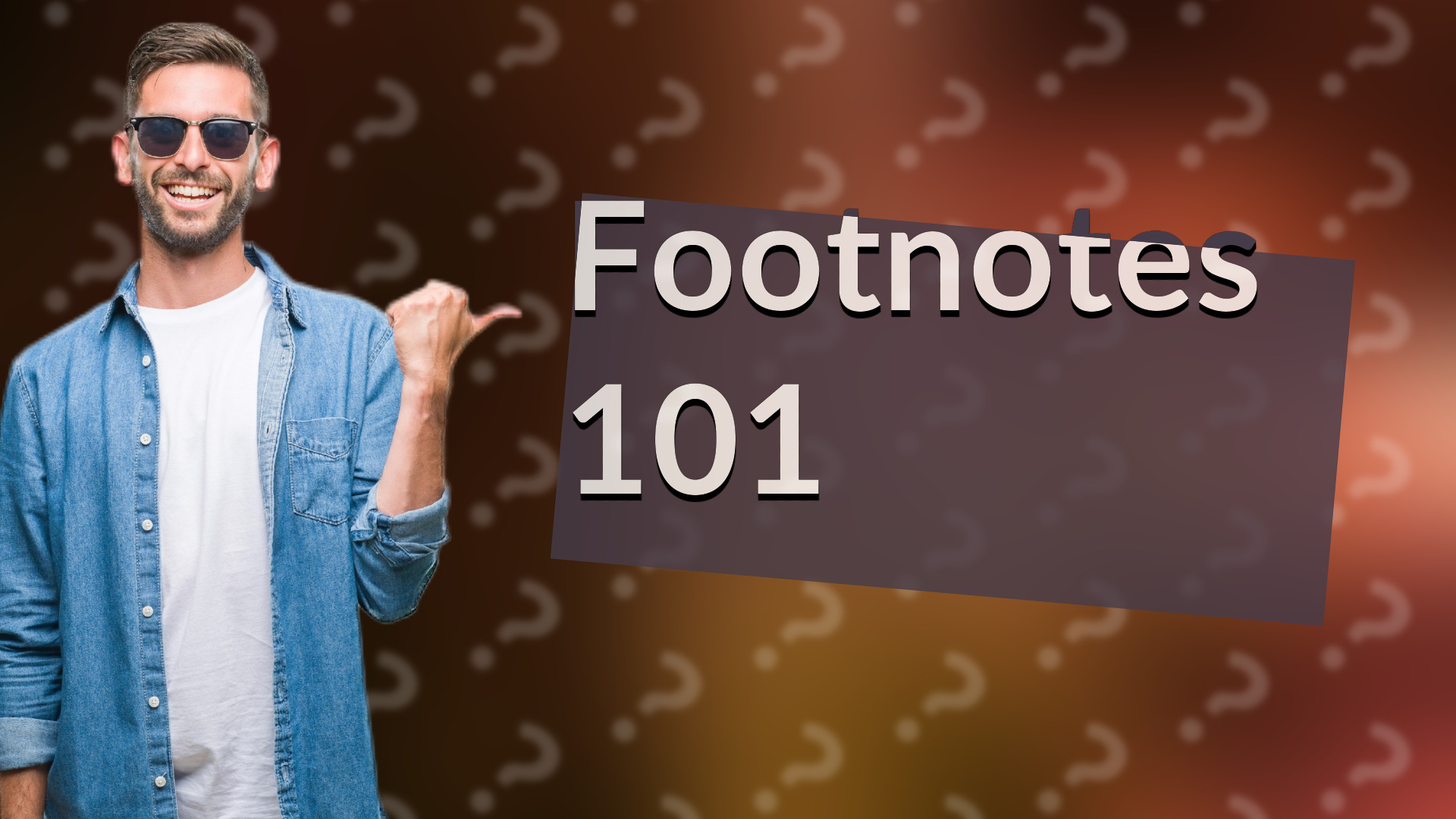 Footnotes 101