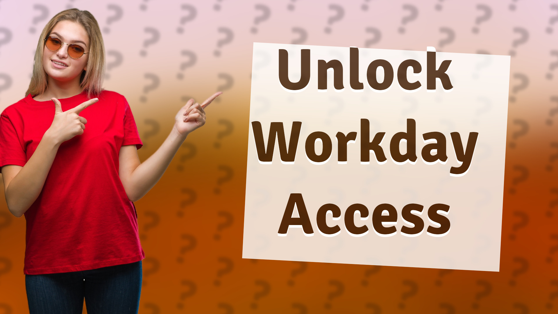 Unlock Workday Access