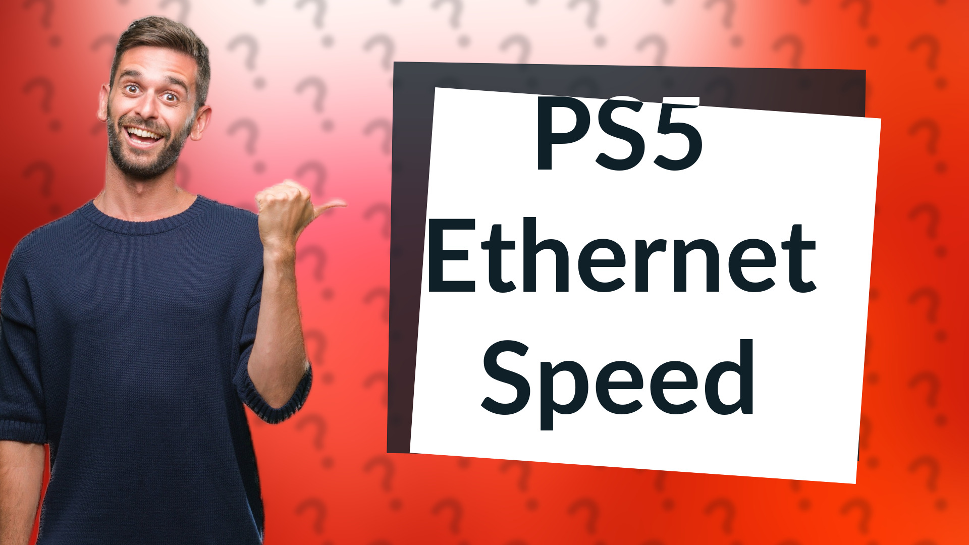 PS5 Ethernet Speed