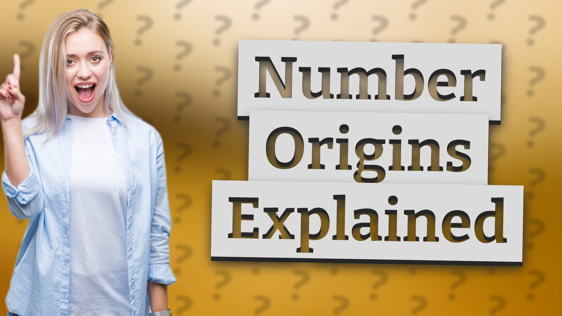 Number Origins Explained