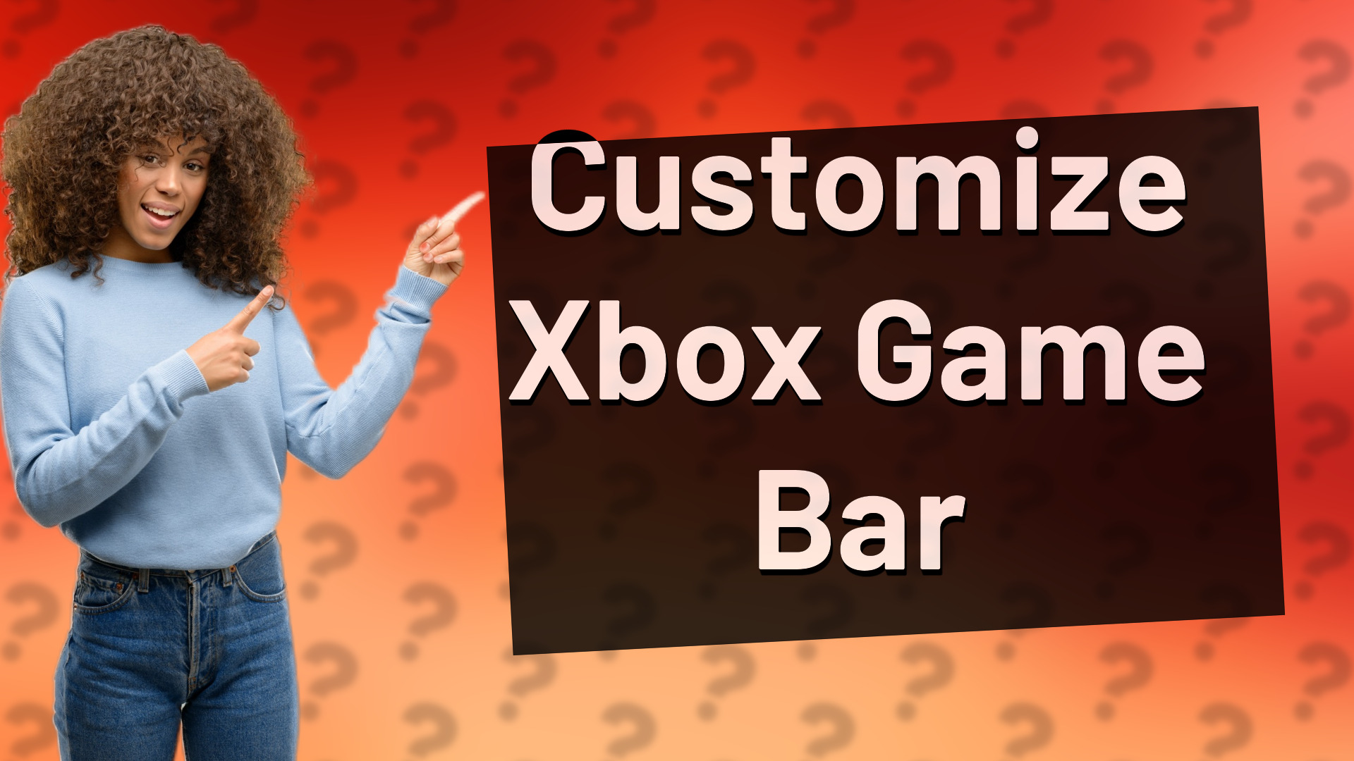 Customize Xbox Game Bar