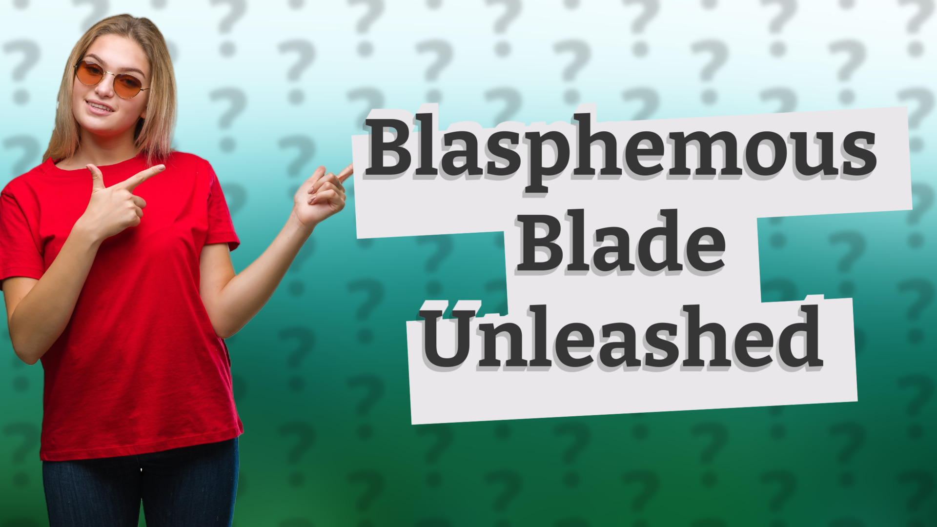 Blasphemous Blade Unleashed