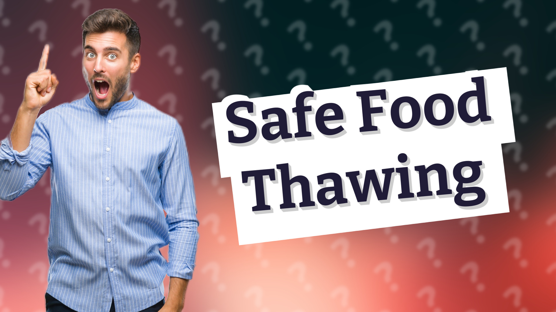 Safe Food Thawing