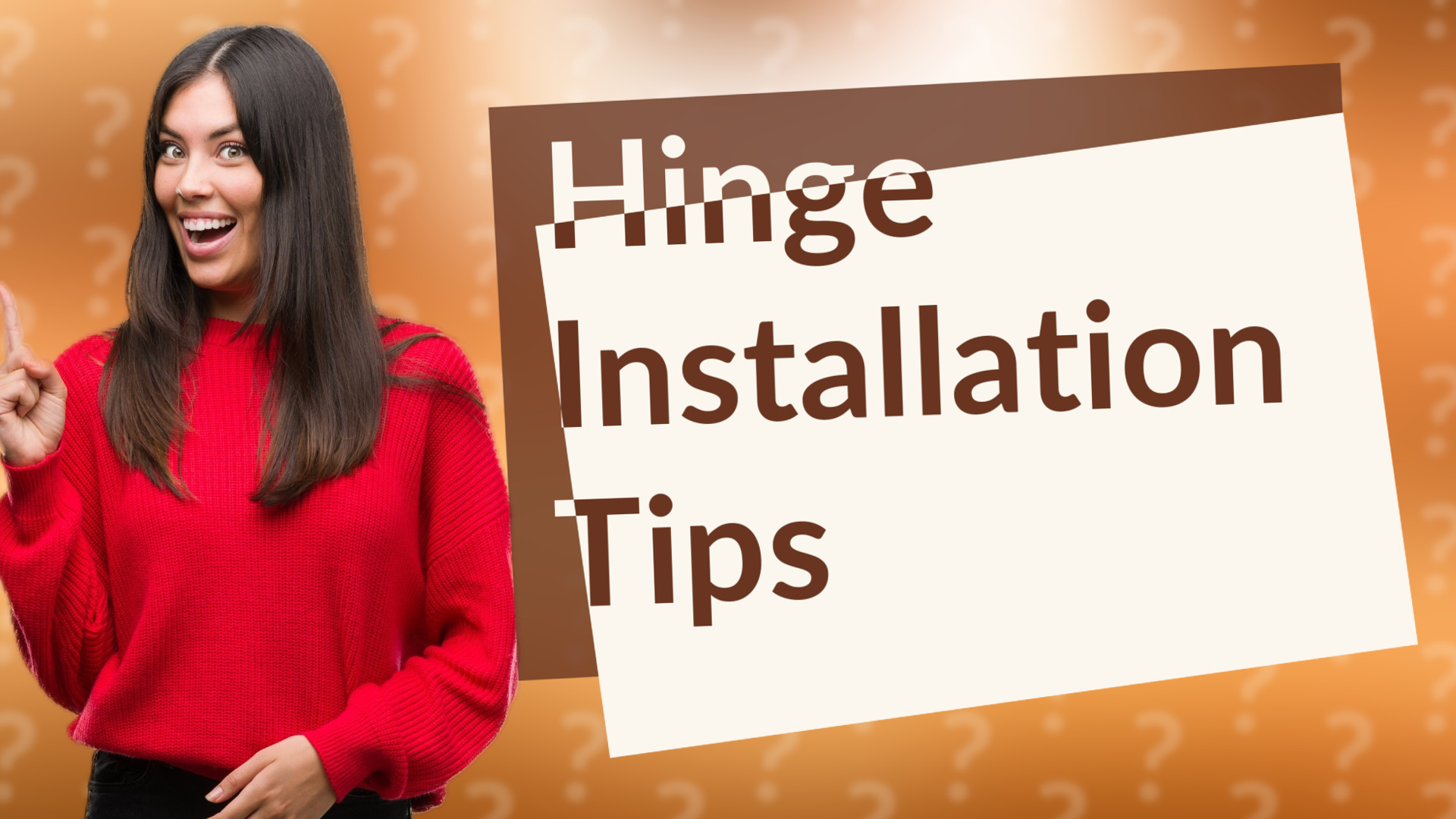 Hinge Installation Tips