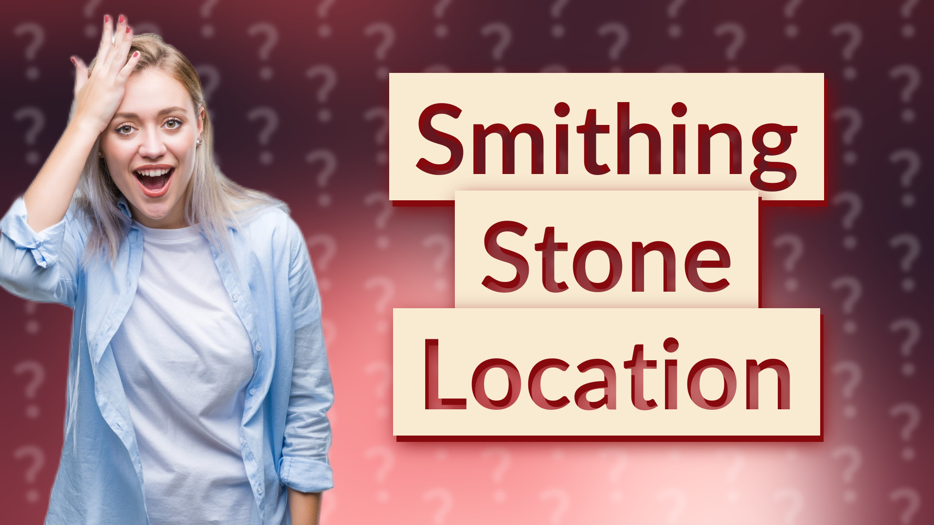 Smithing Stone Location