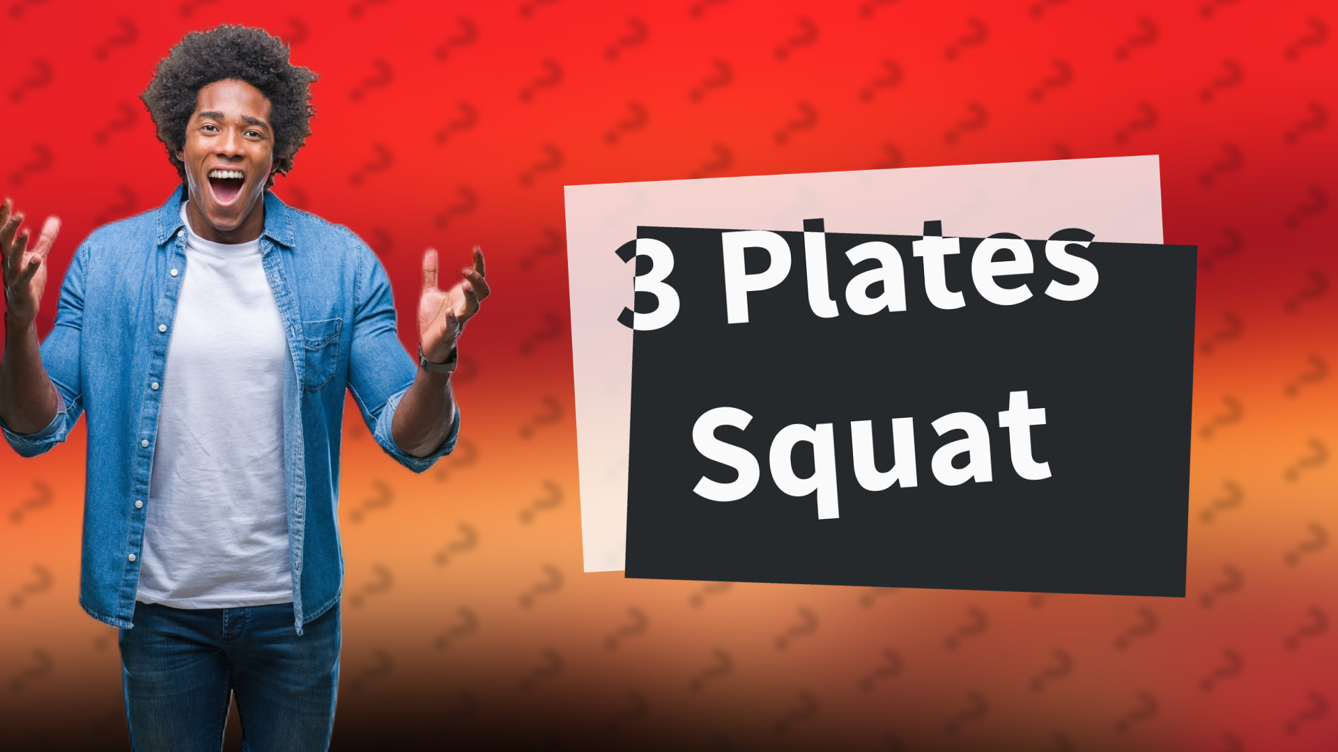 3 Plates Squat