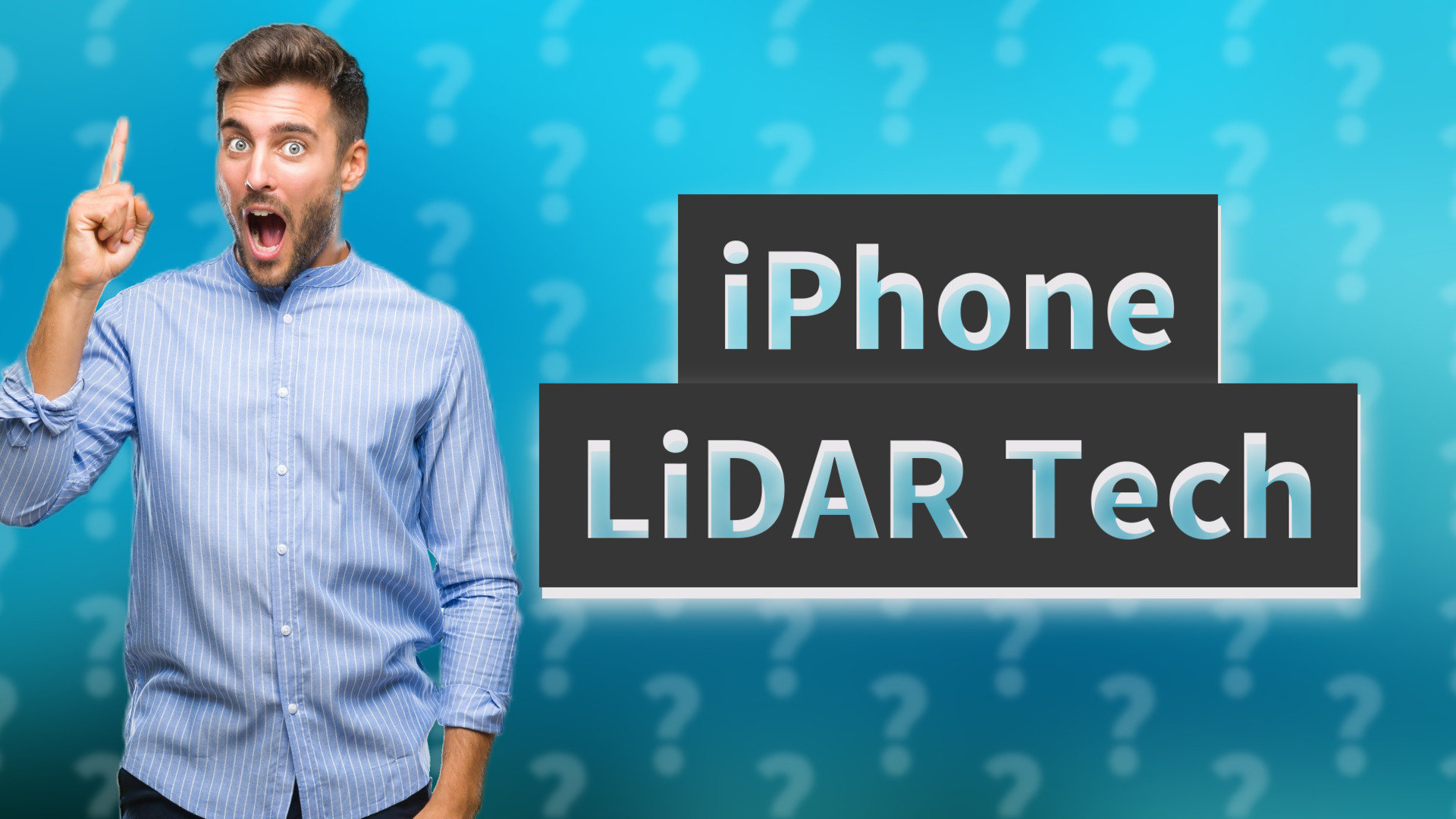 iPhone LiDAR Tech