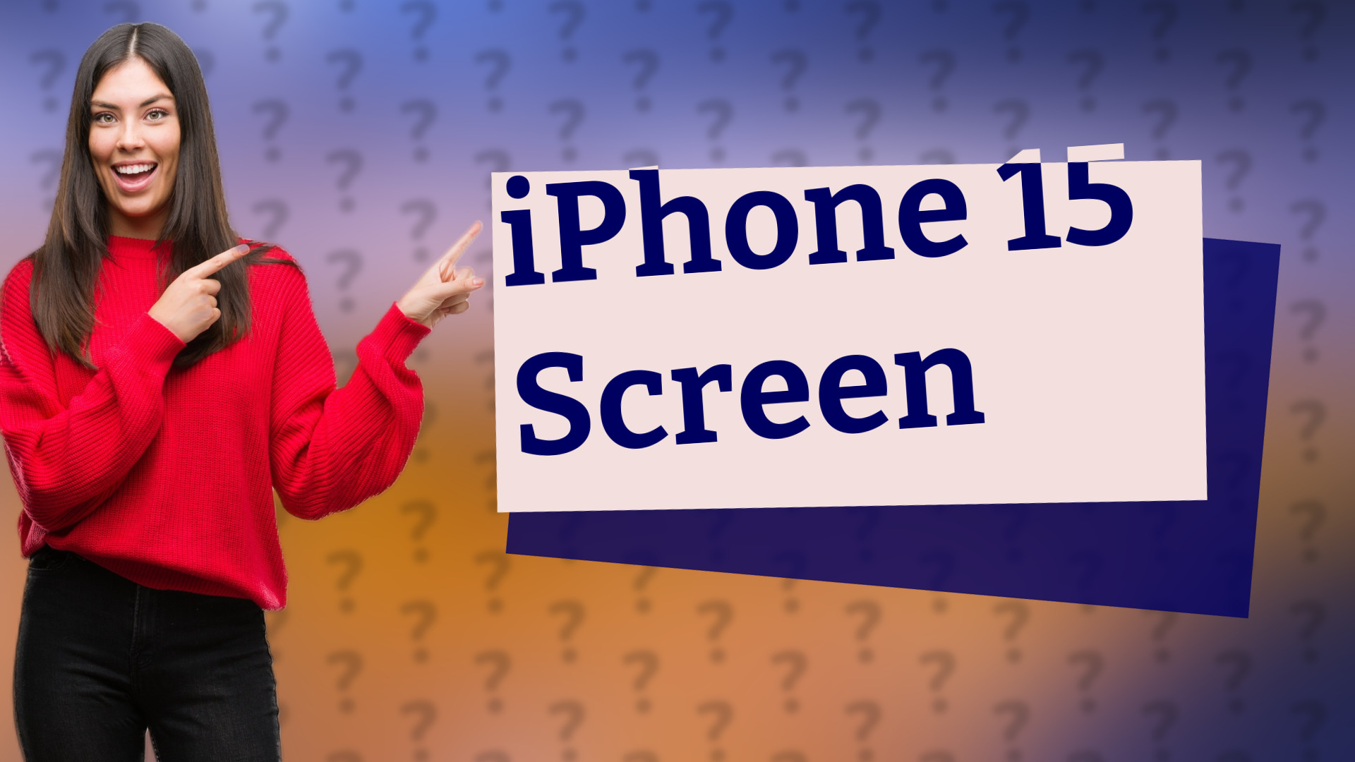 iPhone 15 Screen