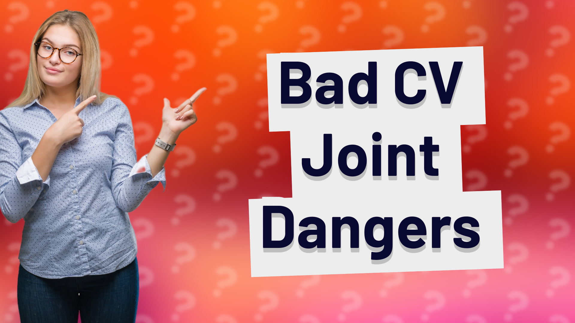 Bad CV Joint Dangers
