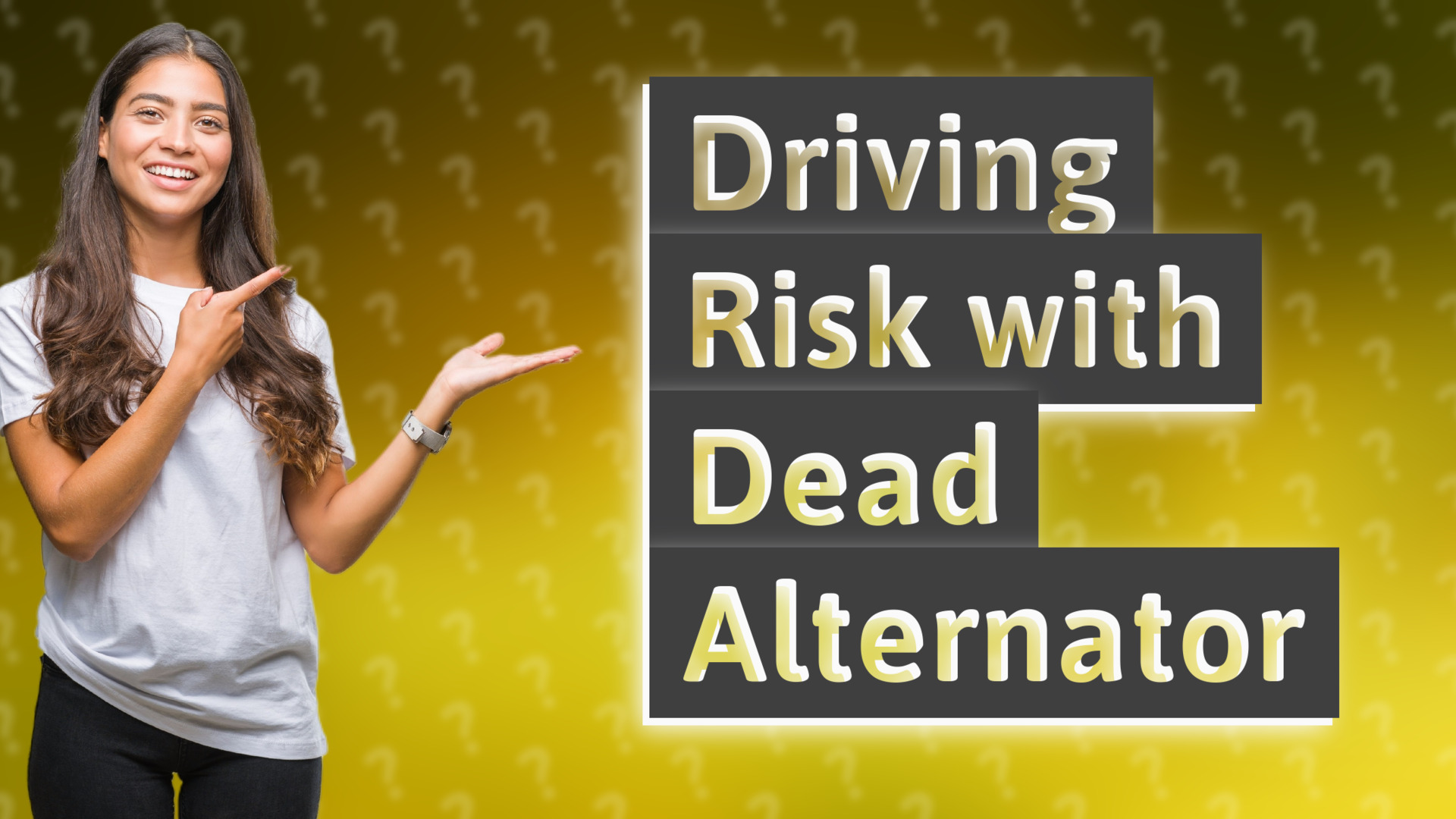 Driving Risk with Dead Alternator