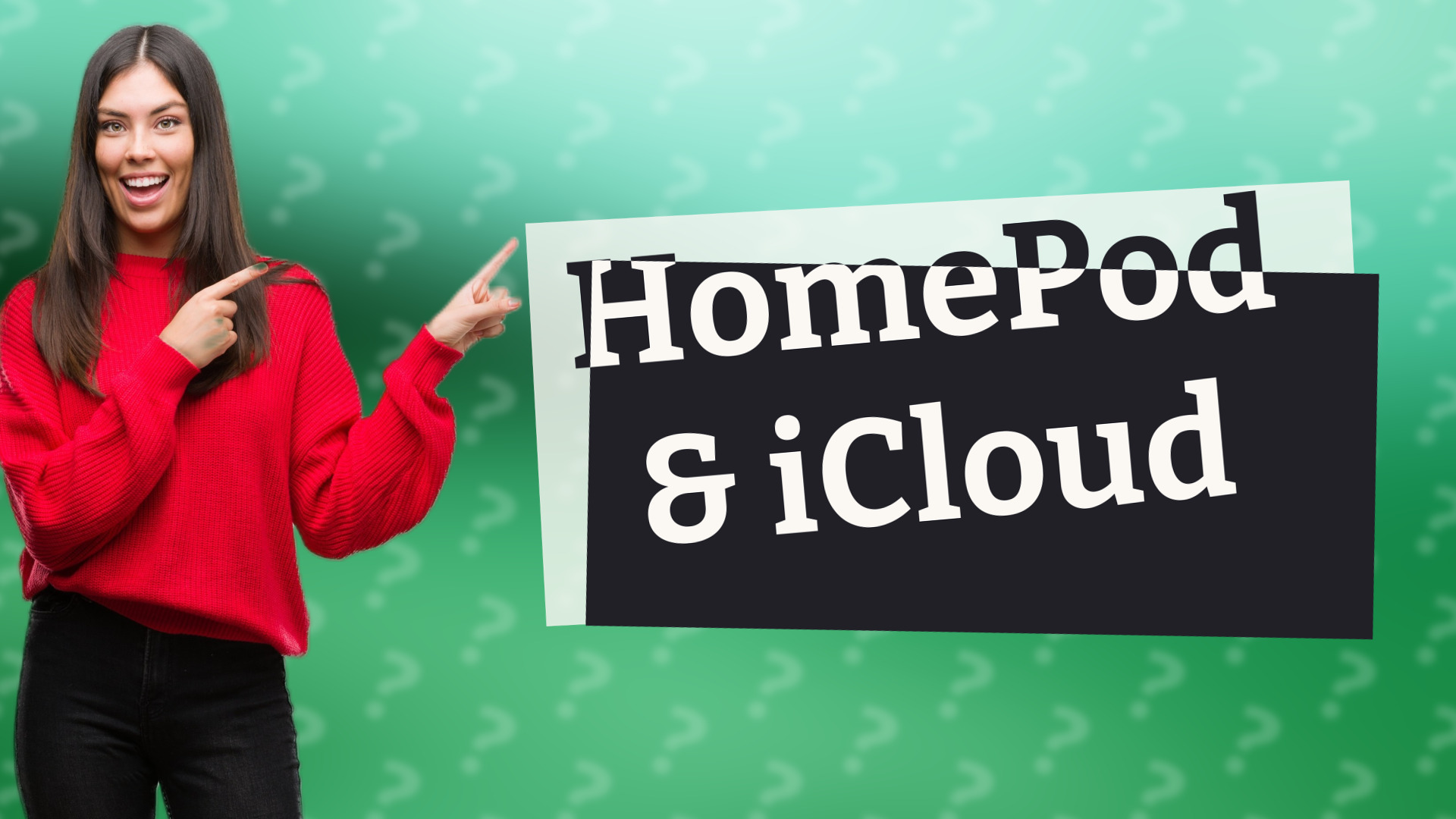 HomePod & iCloud
