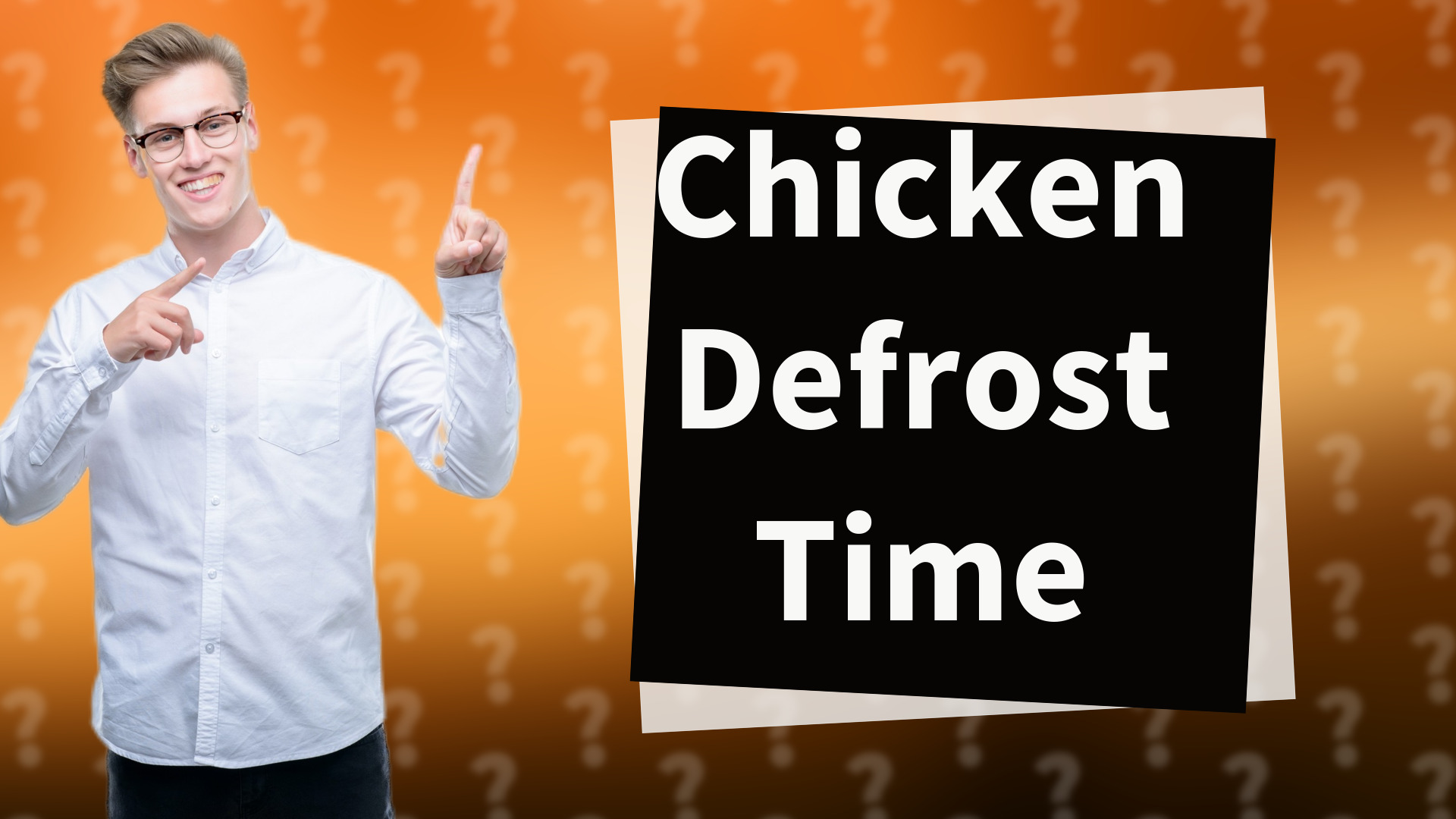 Chicken Defrost Time
