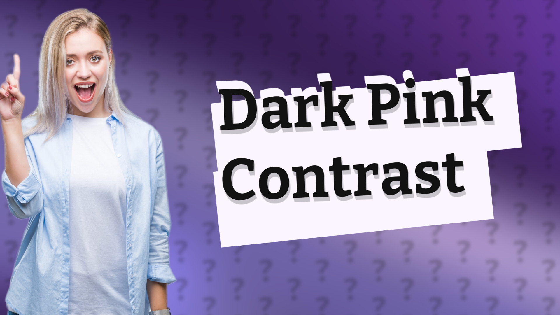 Dark Pink Contrast