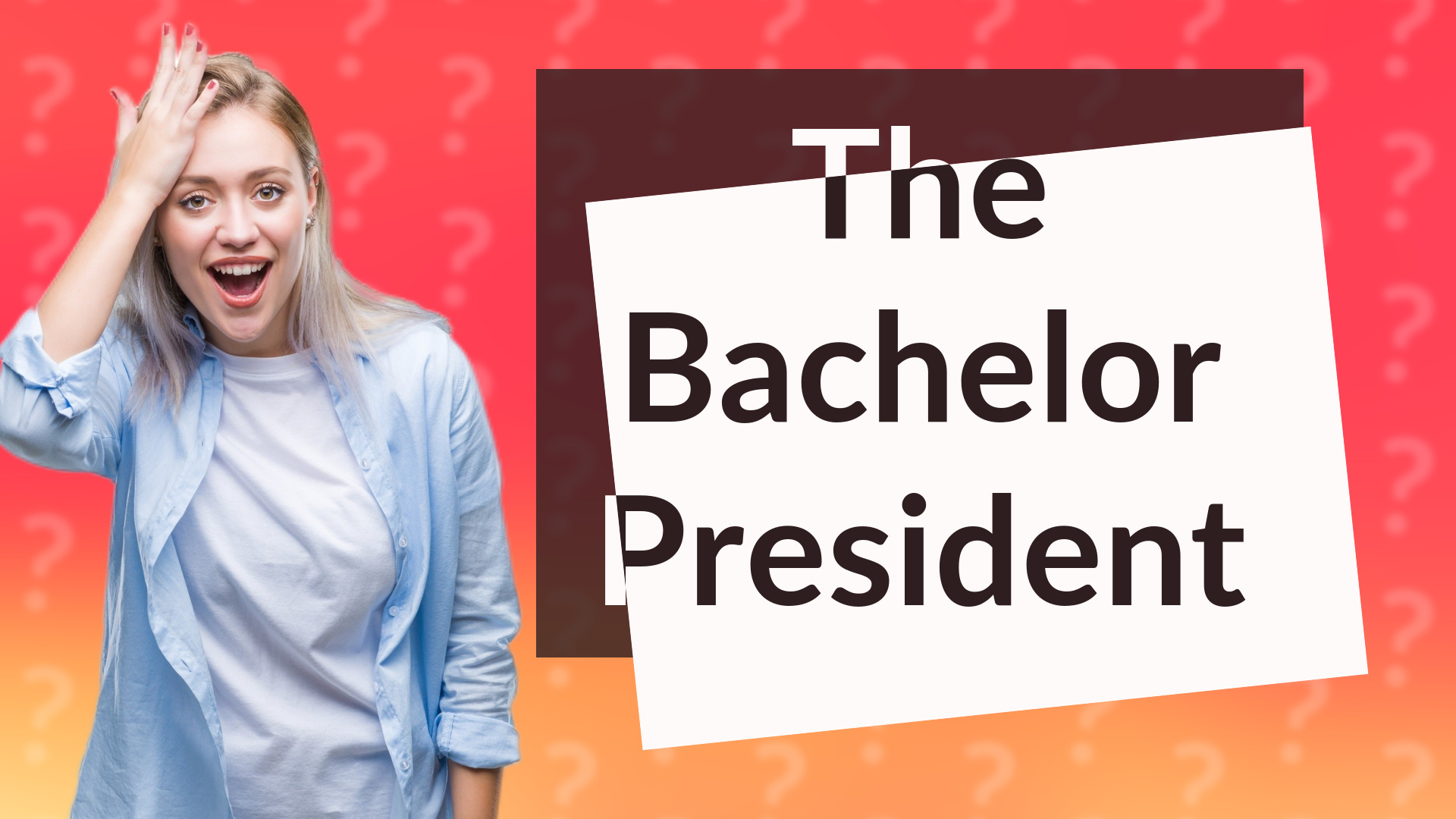 The Bachelor President