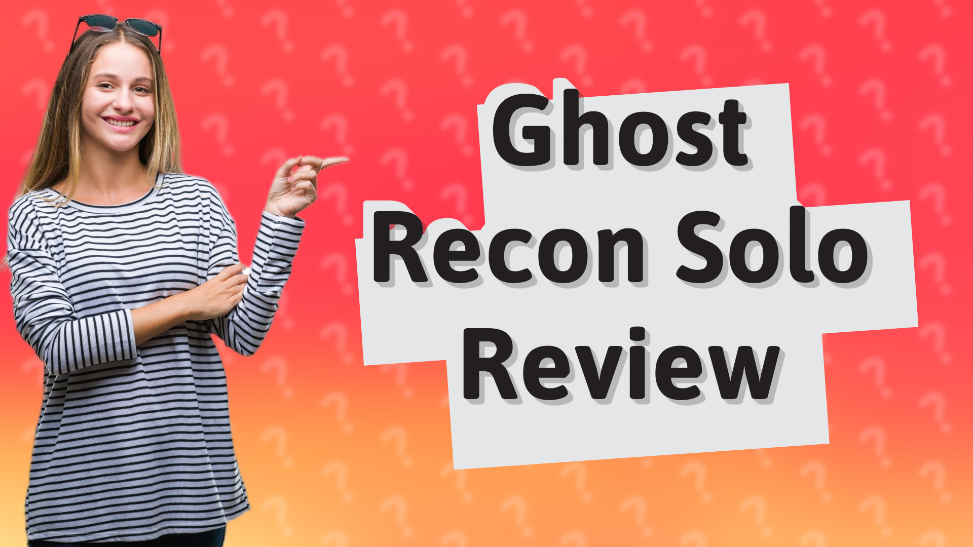 Ghost Recon Solo Review