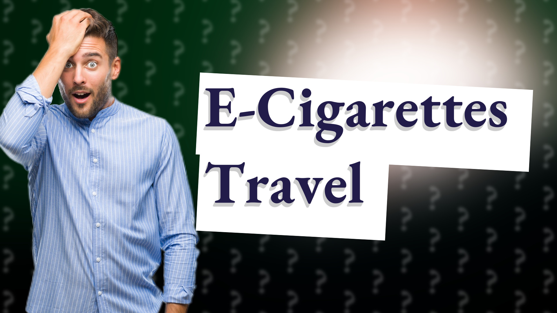 E-Cigarettes Travel
