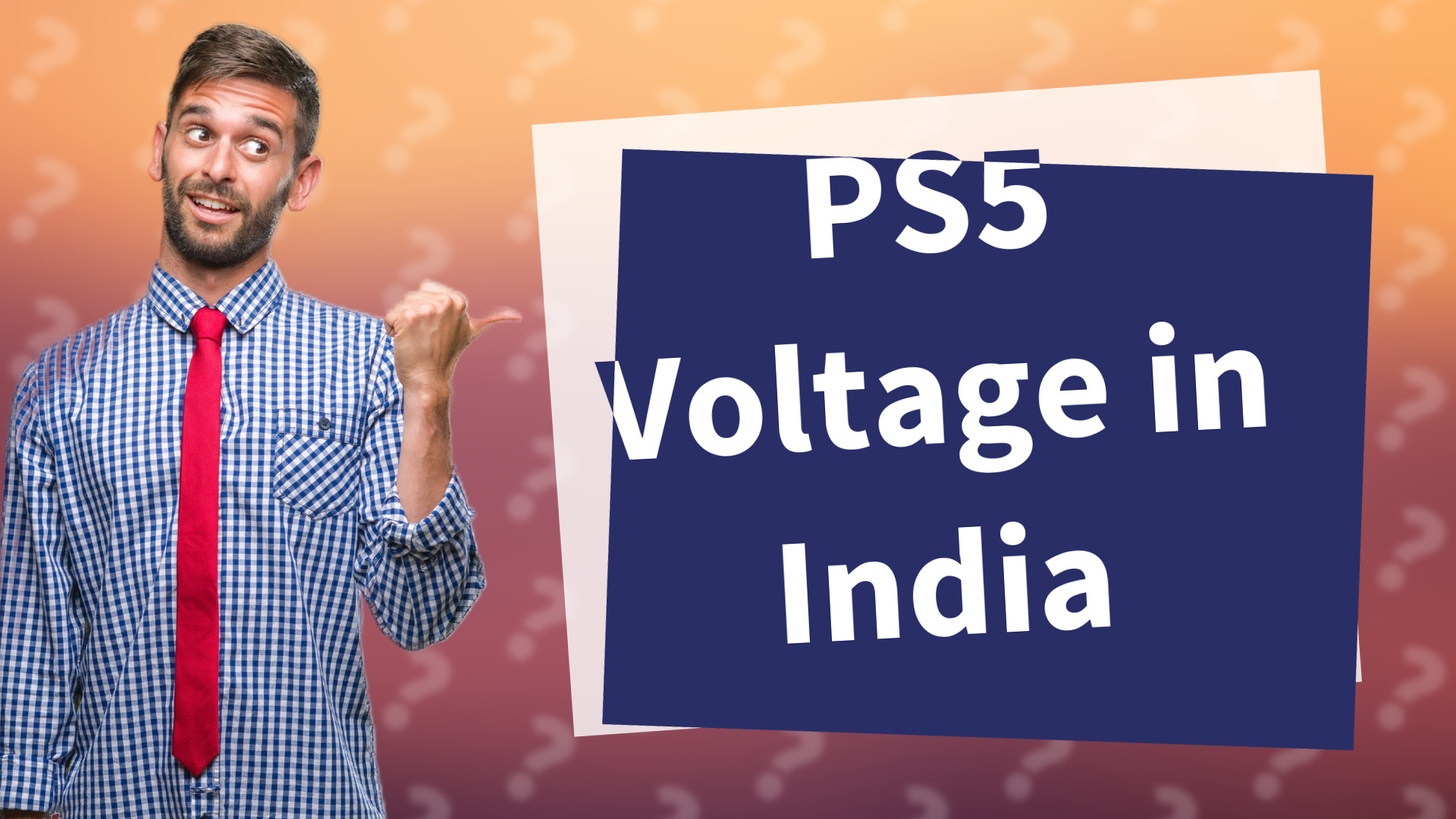 PS5 Voltage in India