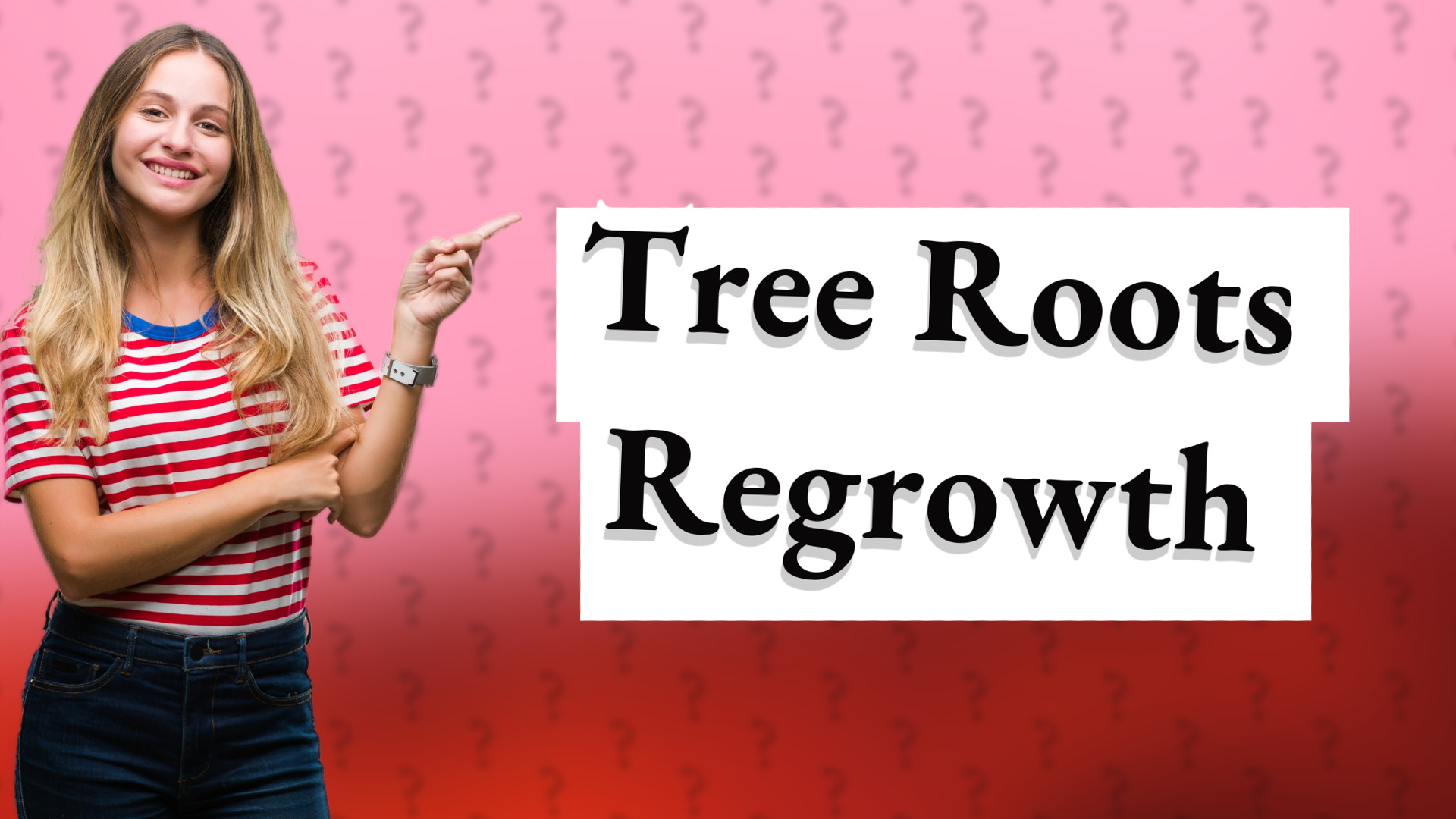 Tree Roots Regrowth