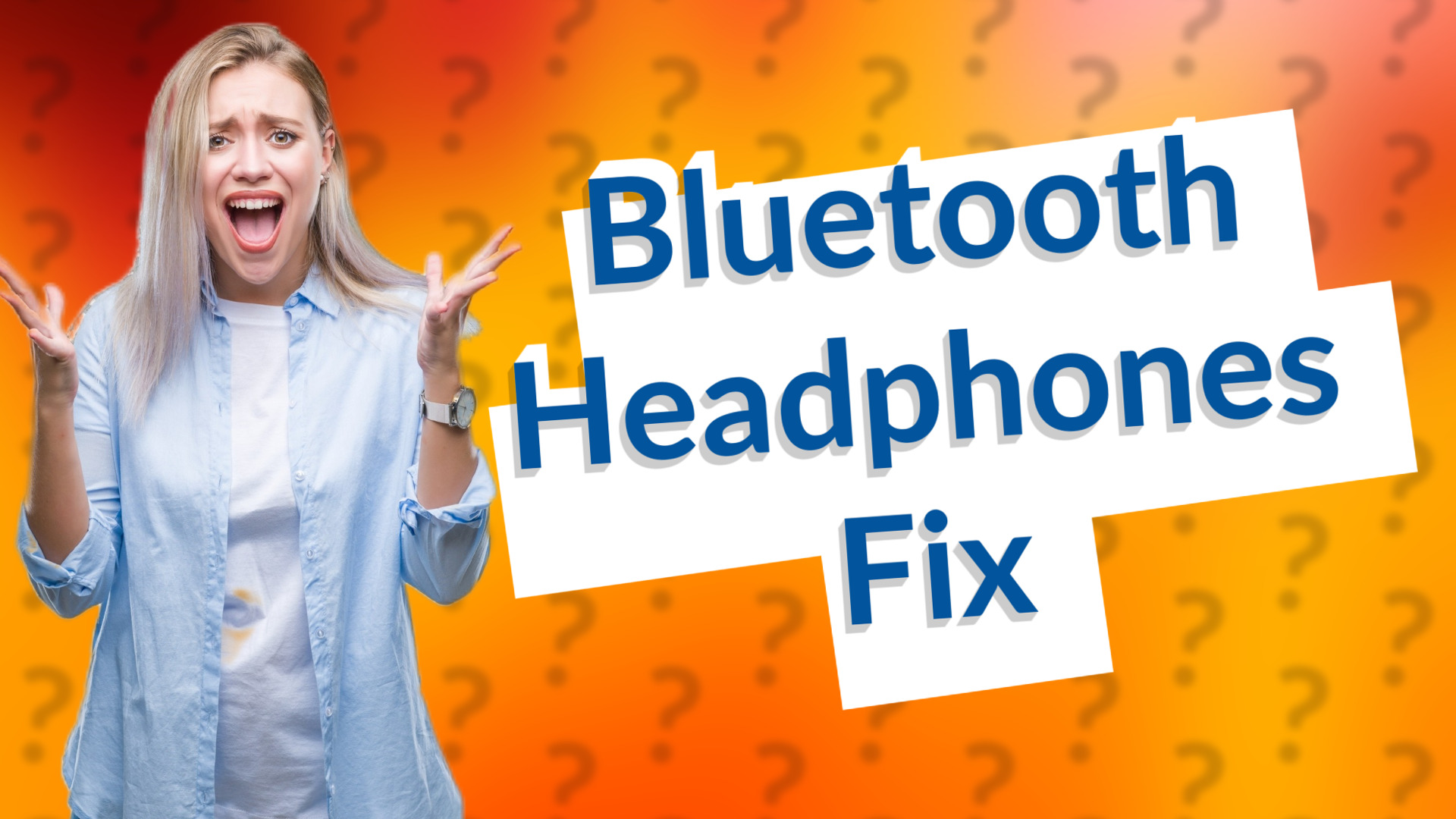Bluetooth Headphones Fix