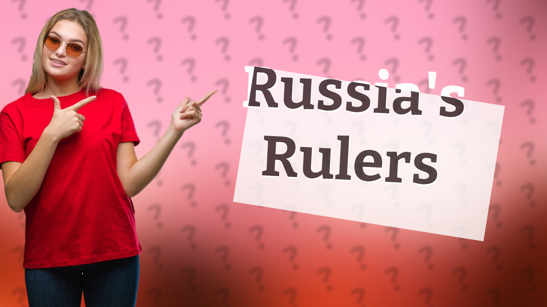 Russia's Rulers